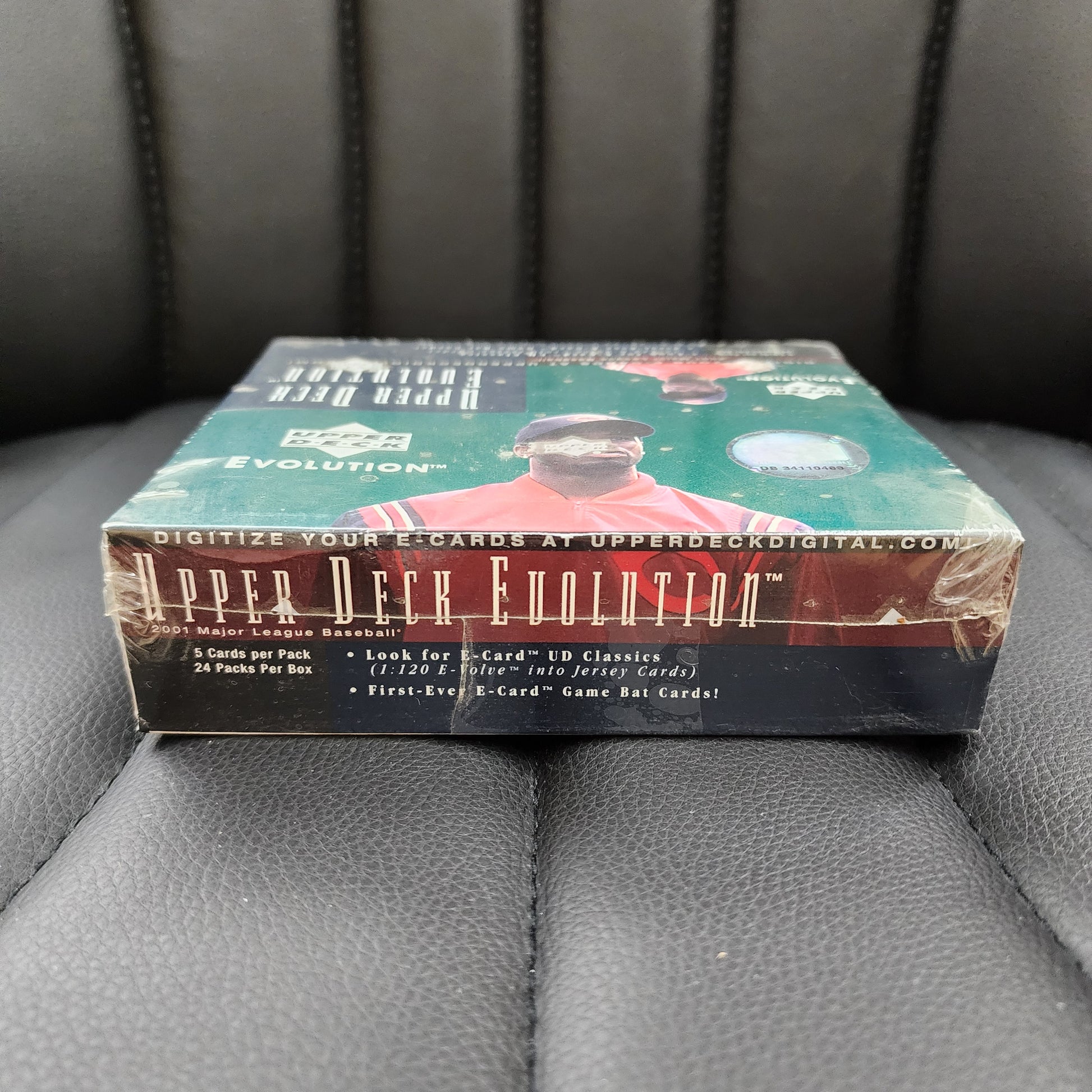2001 UPPER DECK EVOLUTION WAX BOX PUJOLS/ICHERO RC 24 PACKS OF 5 MINT