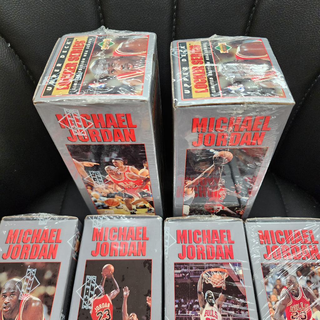 1991-1992 Upper Deck Michael Jordan Locker Low Series Cards Boxes 1-6 MINT