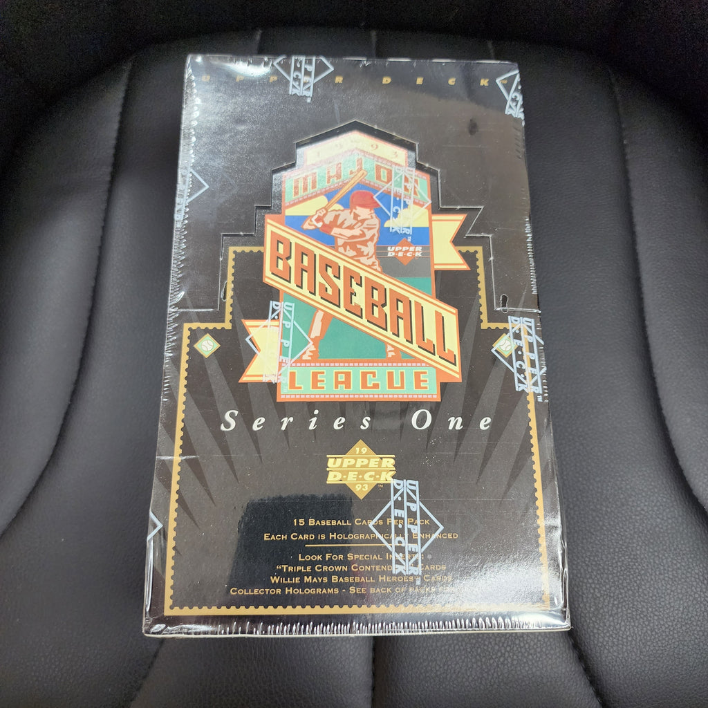 1993 Upper Deck Baseball Series 1 Factory Sealed Box 36 Packs MINT