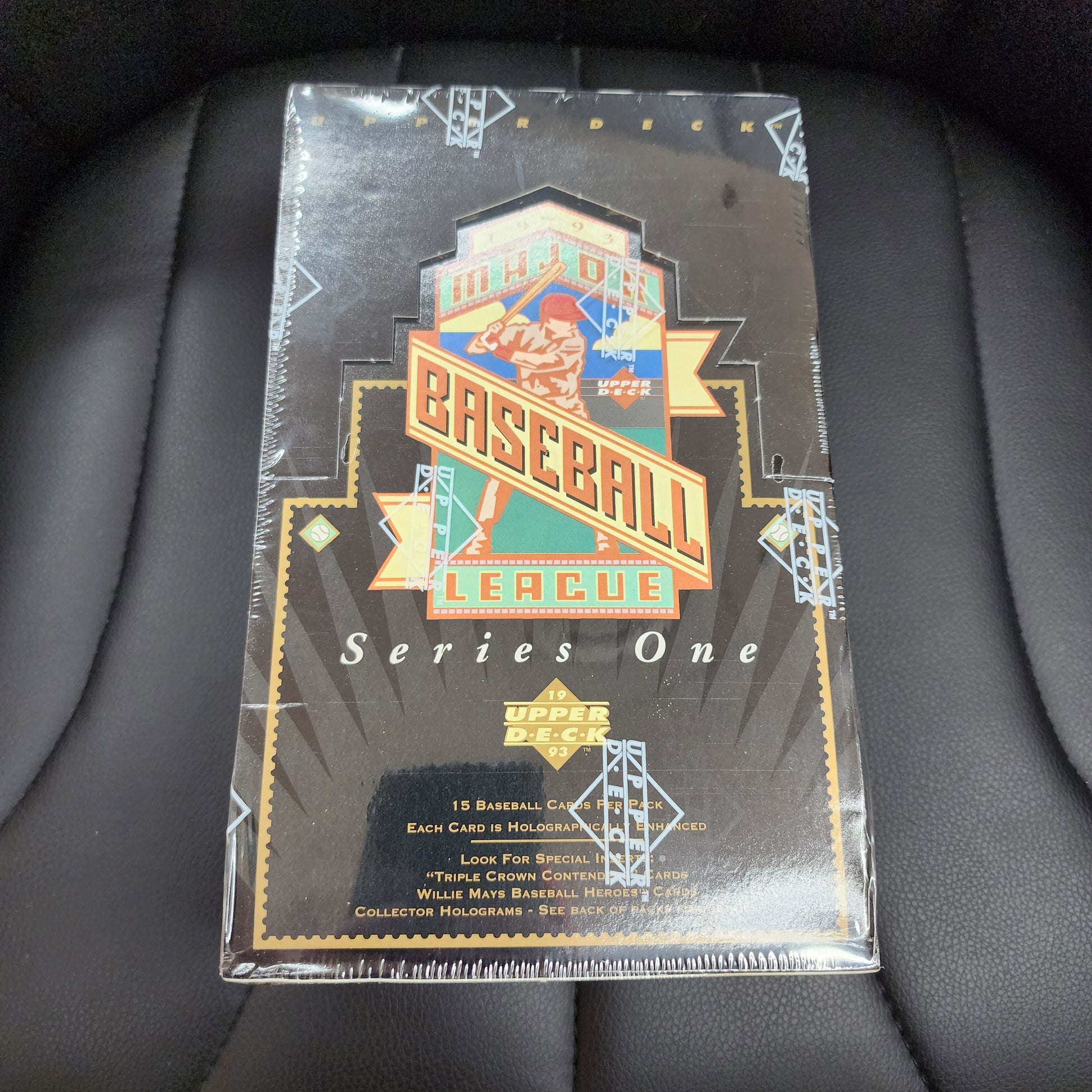 1993 Upper Deck Baseball Series 1 Factory Sealed Box 36 Packs MINT