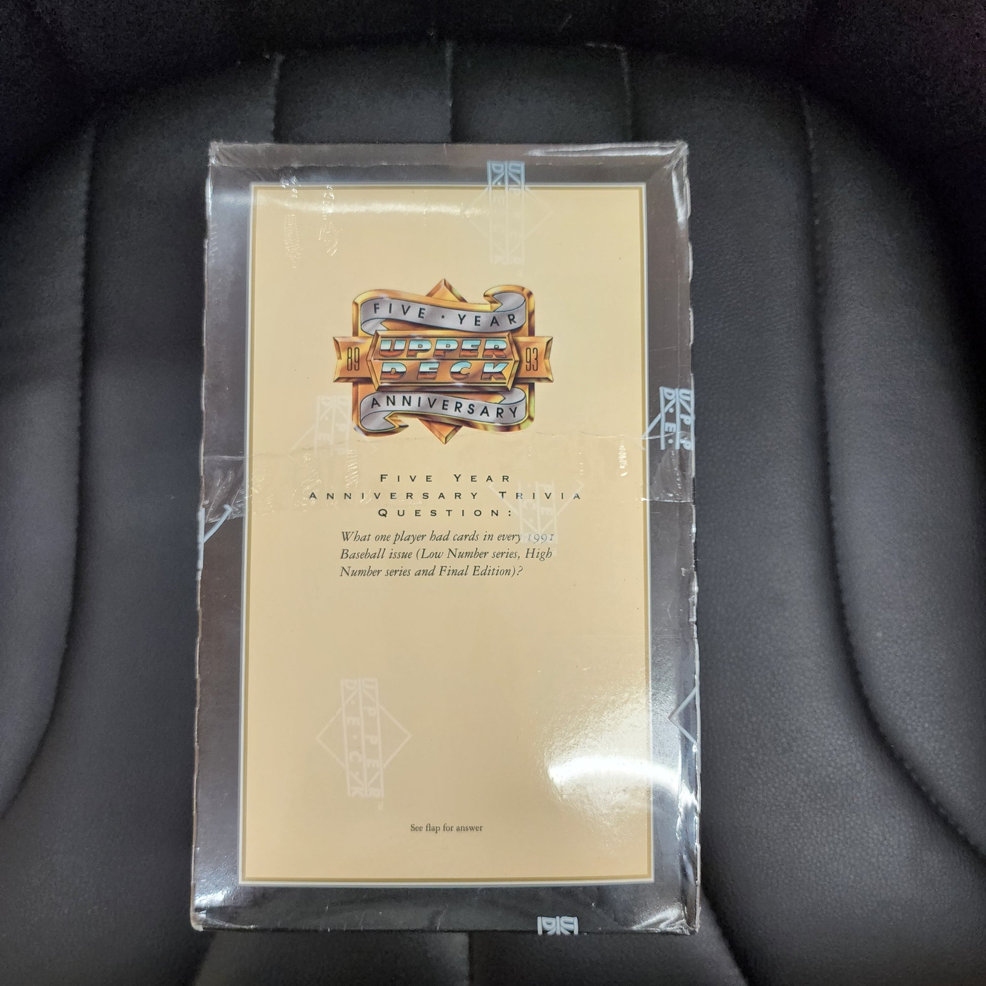 1993 Upper Deck Baseball Series 1 Factory Sealed Box 36 Packs MINT