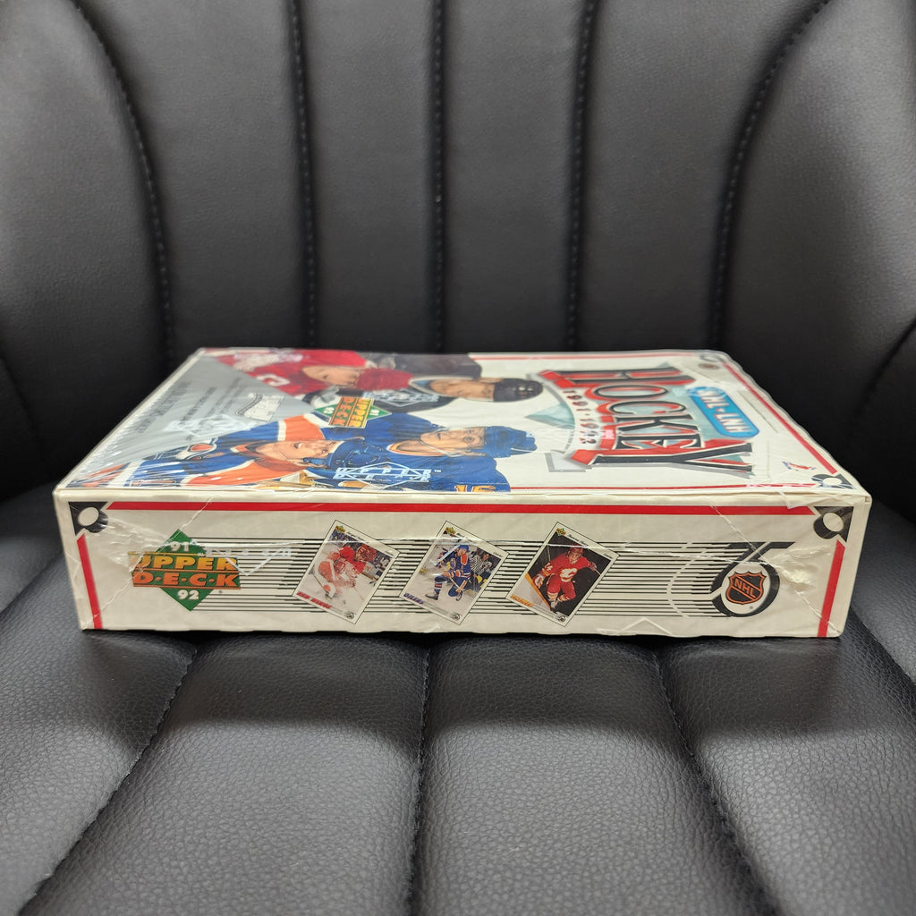 1991-92 Upper Deck NHL Hockey Low Series Factory Sealed Box "Find the Hull" MINT