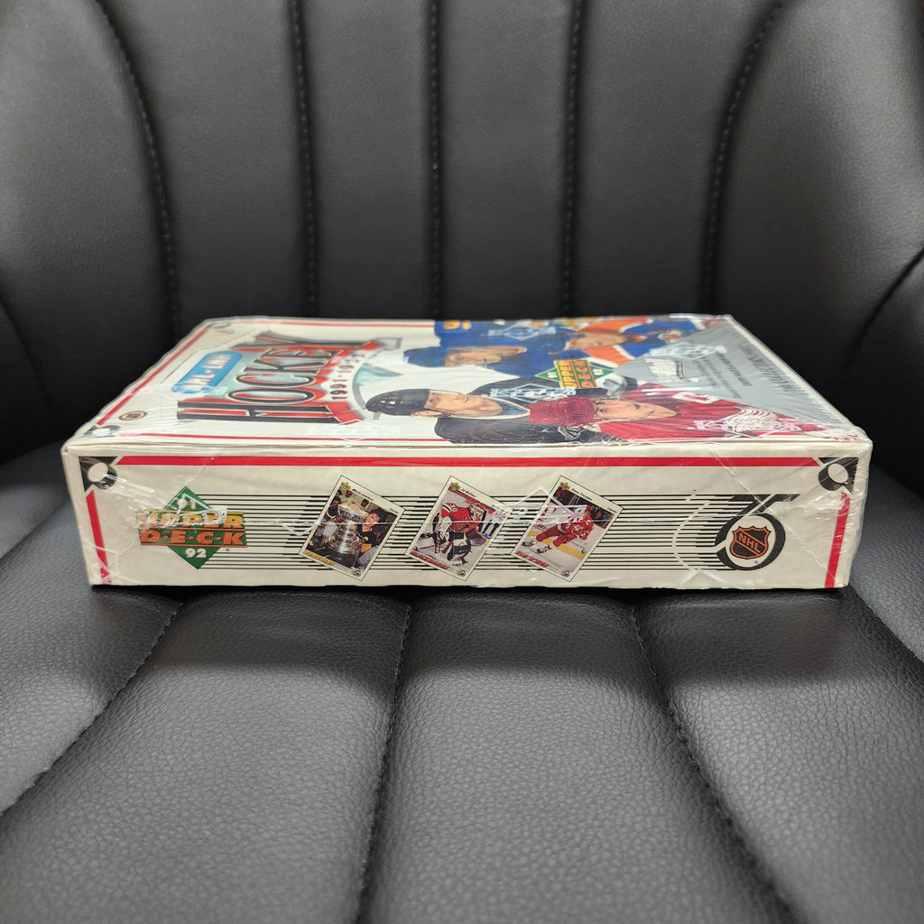 1991-92 Upper Deck NHL Hockey Low Series Factory Sealed Box "Find the Hull" MINT