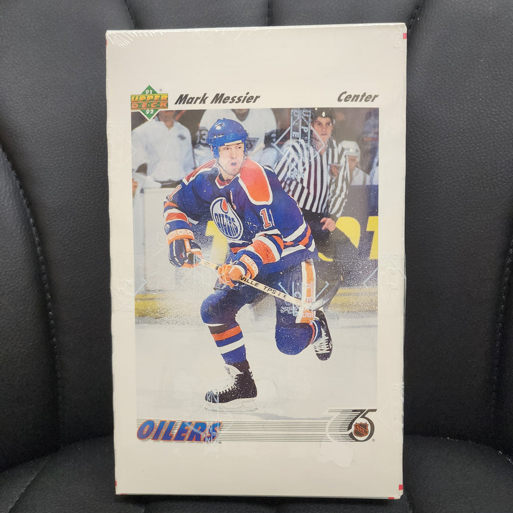 1991-92 Upper Deck NHL Hockey Low Series Factory Sealed Box "Find the Hull" MINT