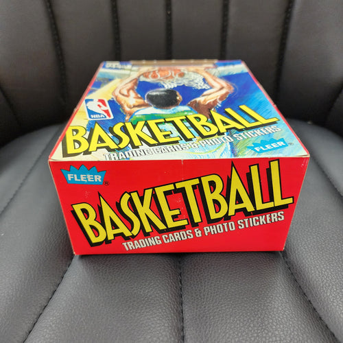 1989 Fleer Basketball Wax Box 36 Factory Sealed Packs Jordan Bird Magic MINT
