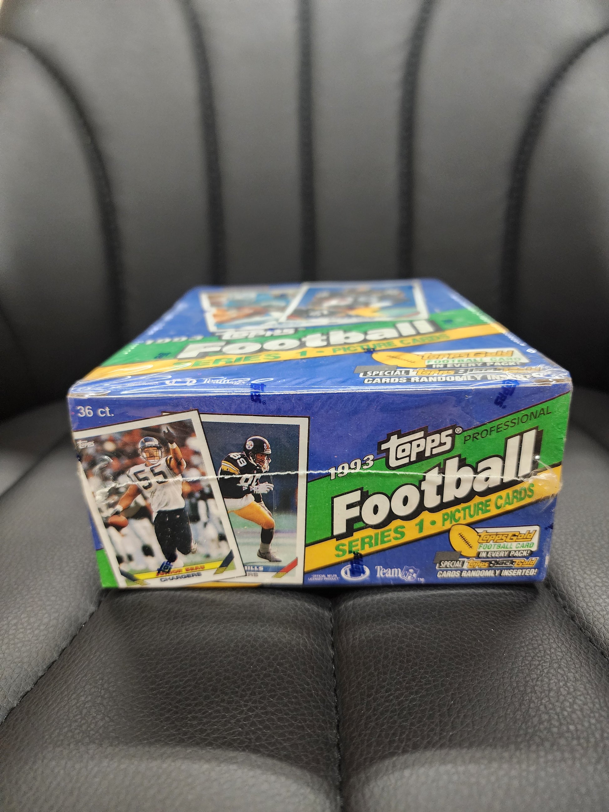 1993 Topps Football Series 1 Factory Sealed Box 36 Packs Emmitt Smith MINT