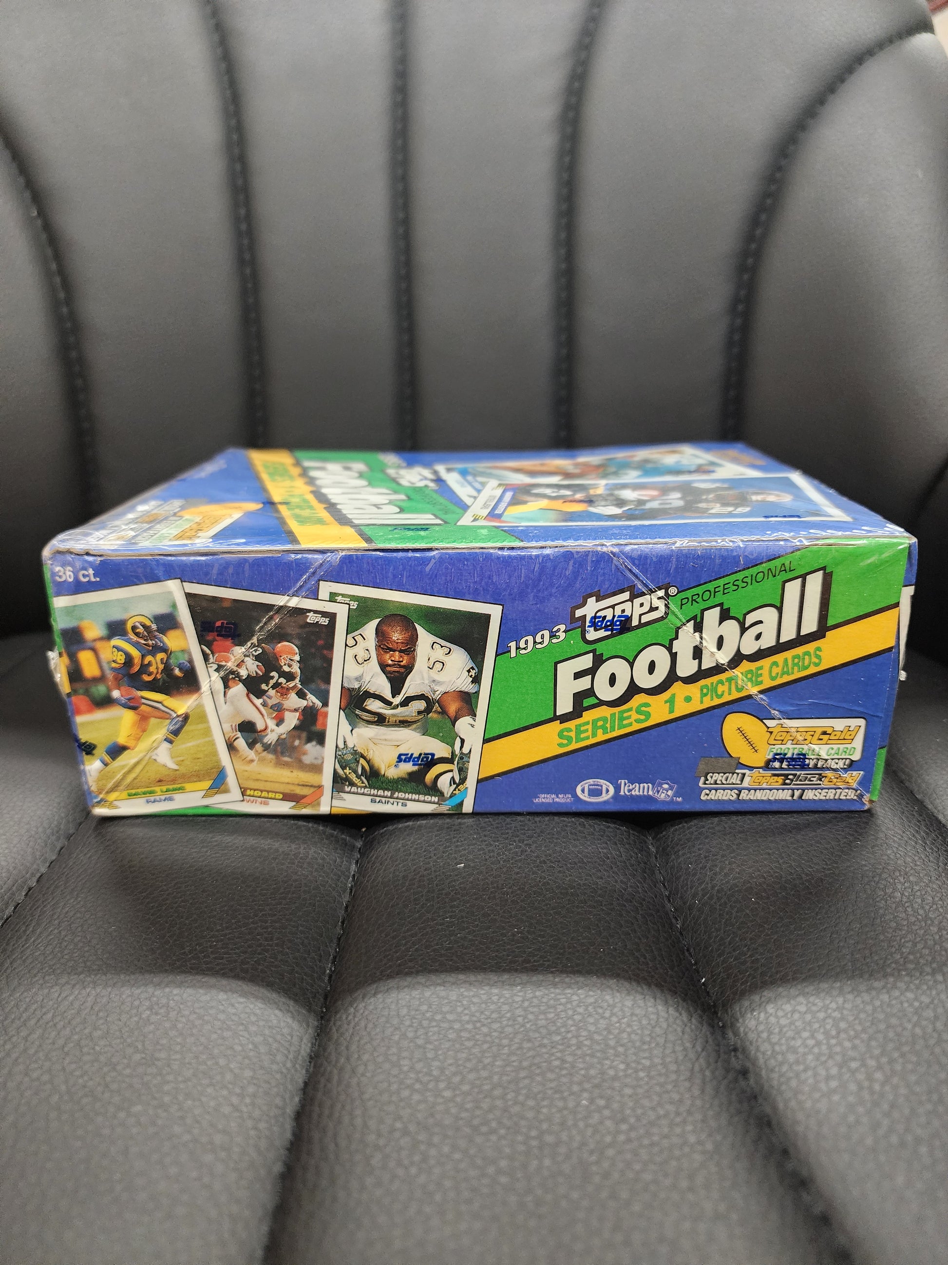 1993 Topps Football Series 1 Factory Sealed Box 36 Packs Emmitt Smith MINT