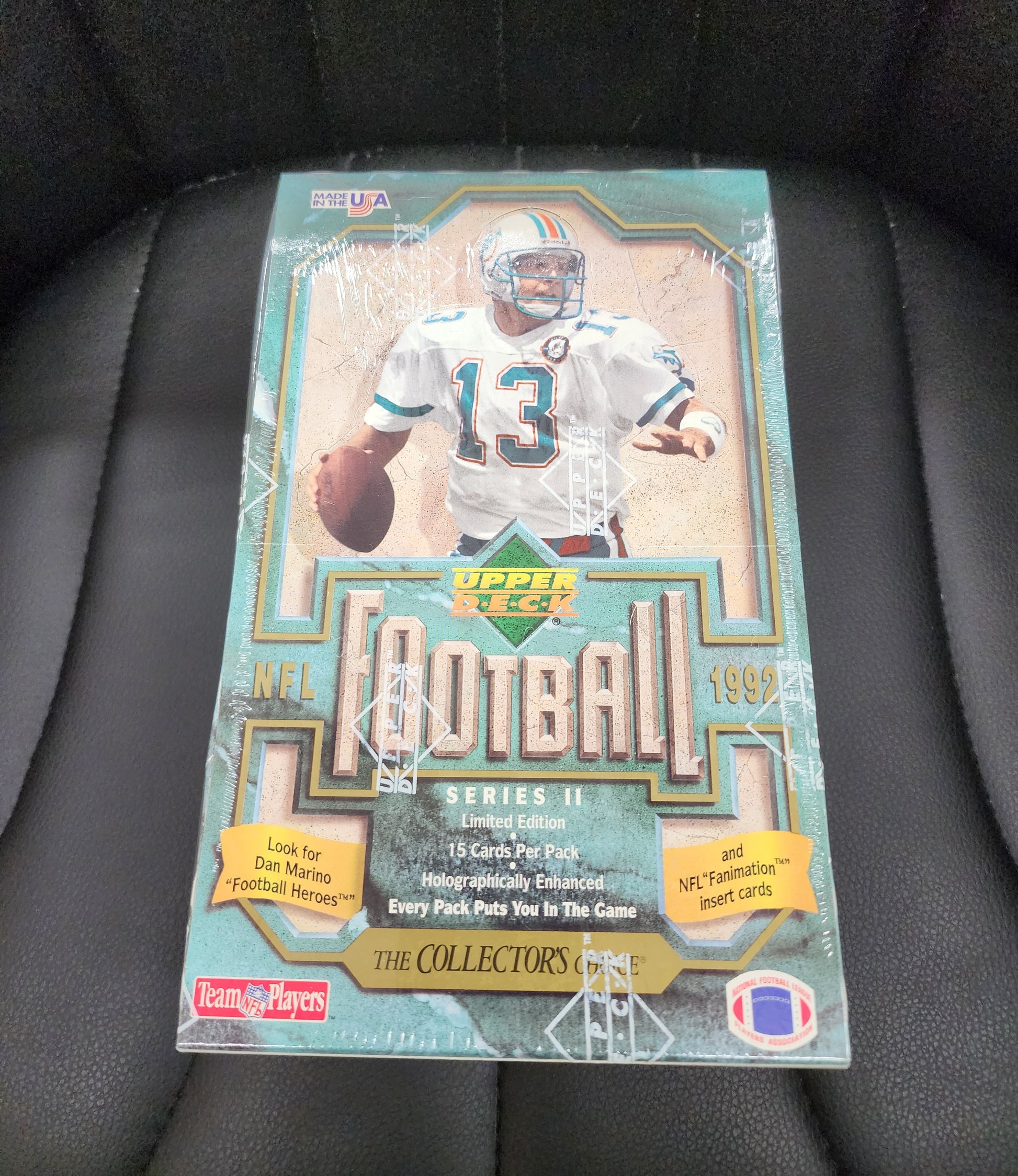 1992 Upper Deck Football Series 2 Wax Box 36 Packs, Factory Sealed MINT