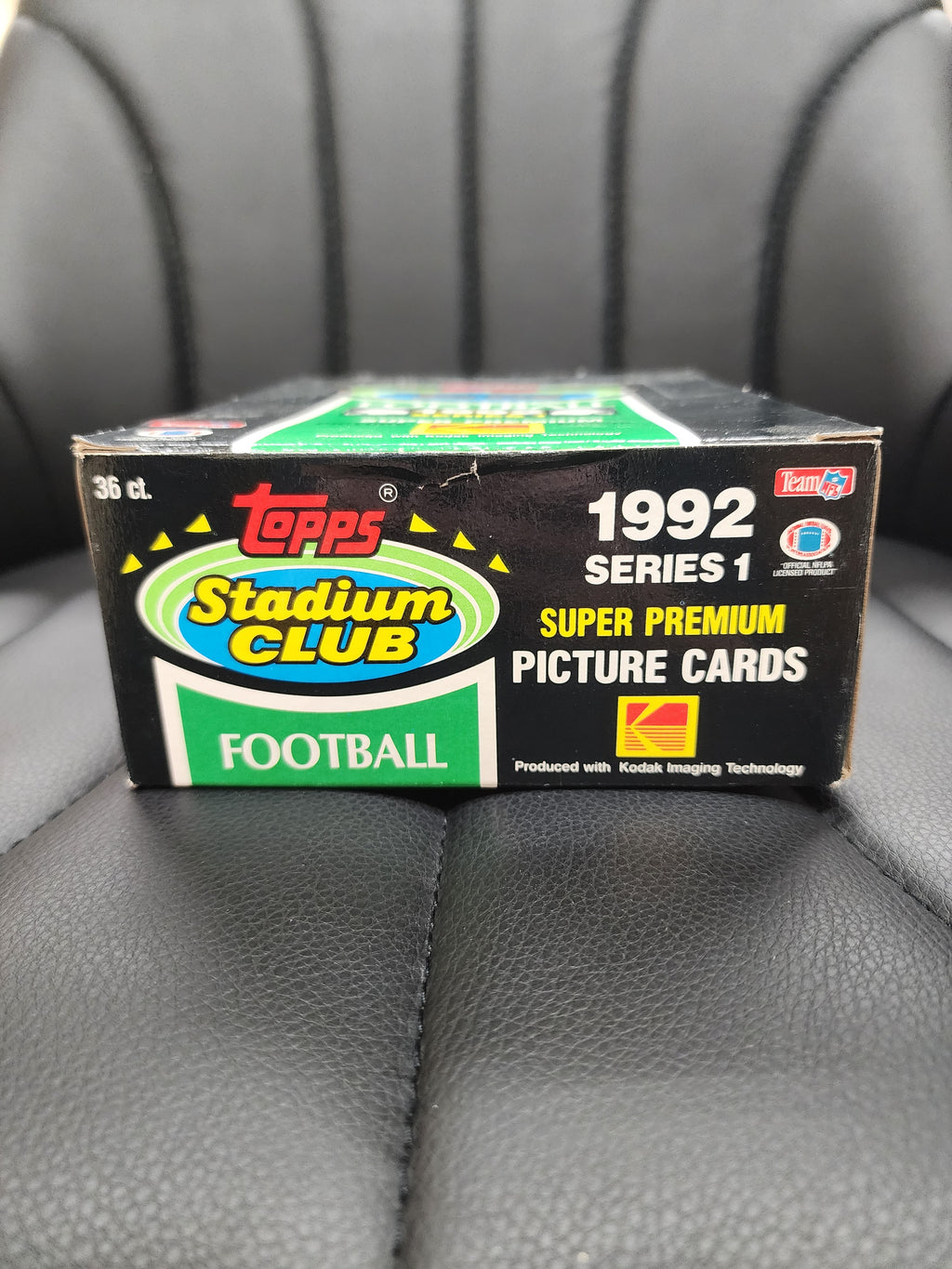 1992 Topps Stadium Club Football Series 1 Box 36 Packs, Factory Sealed MINT