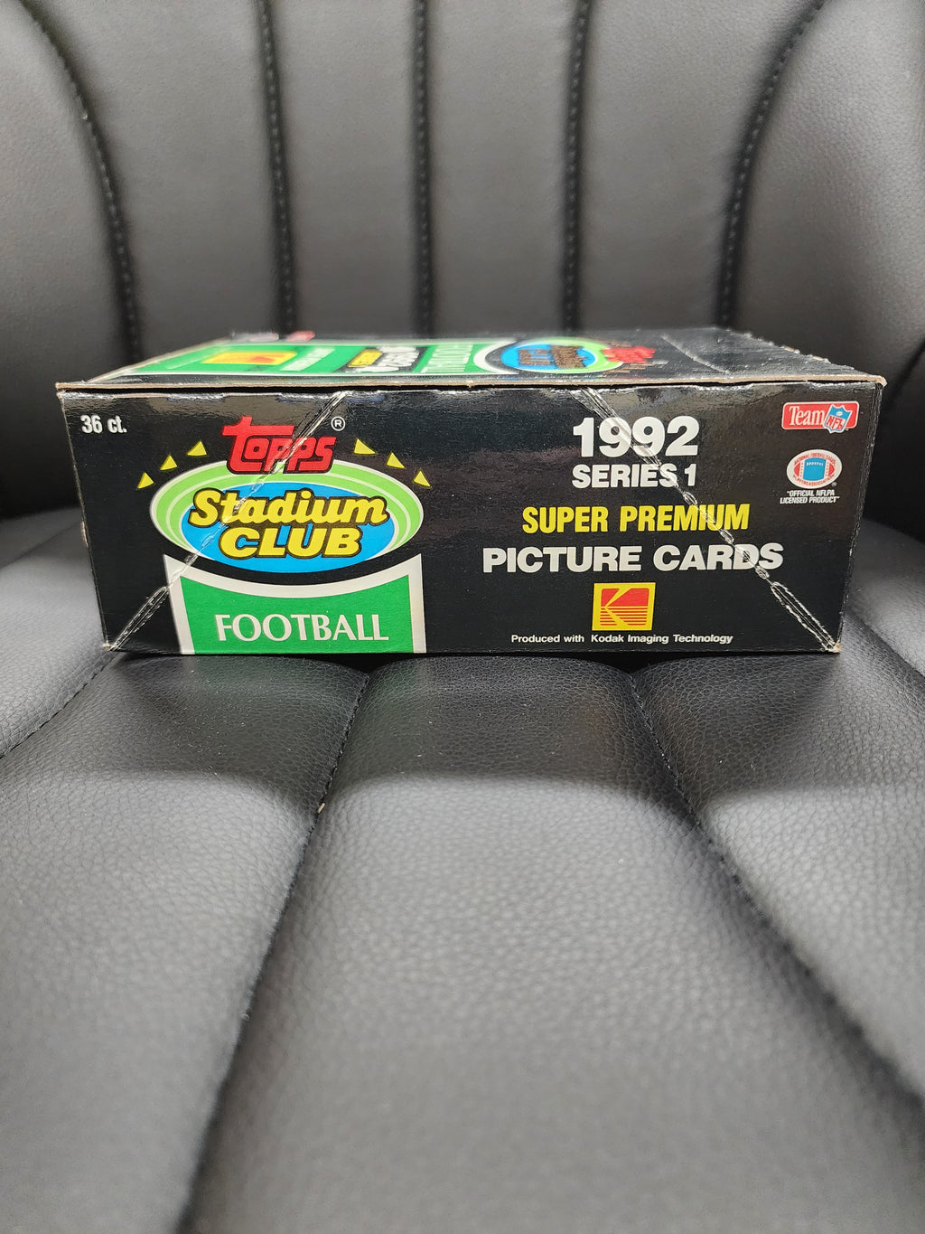1992 Topps Stadium Club Football Series 1 Box 36 Packs, Factory Sealed MINT