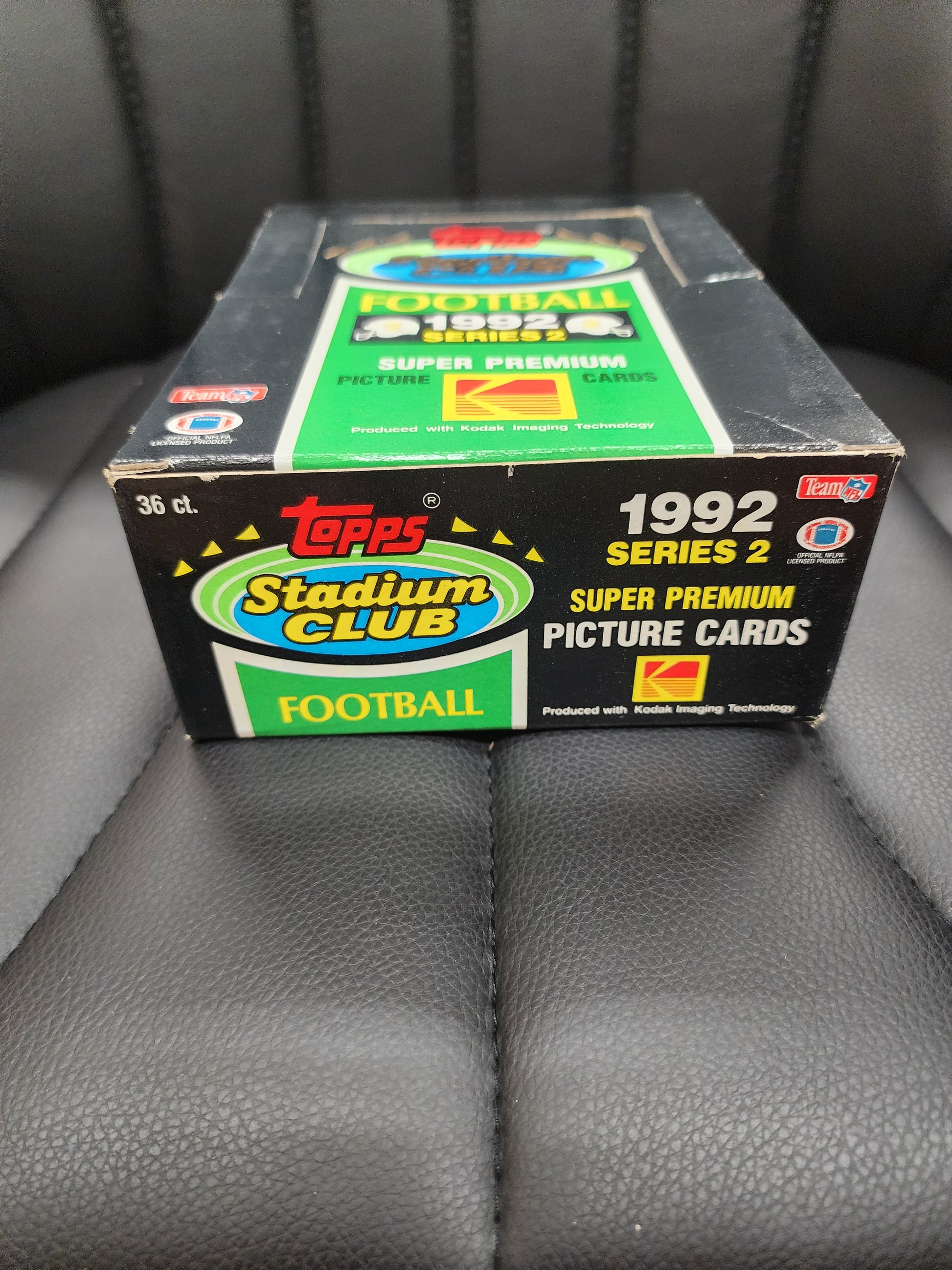 1992 Topps Stadium Club Football Series 2 Box 36 Packs, Factory Sealed MINT