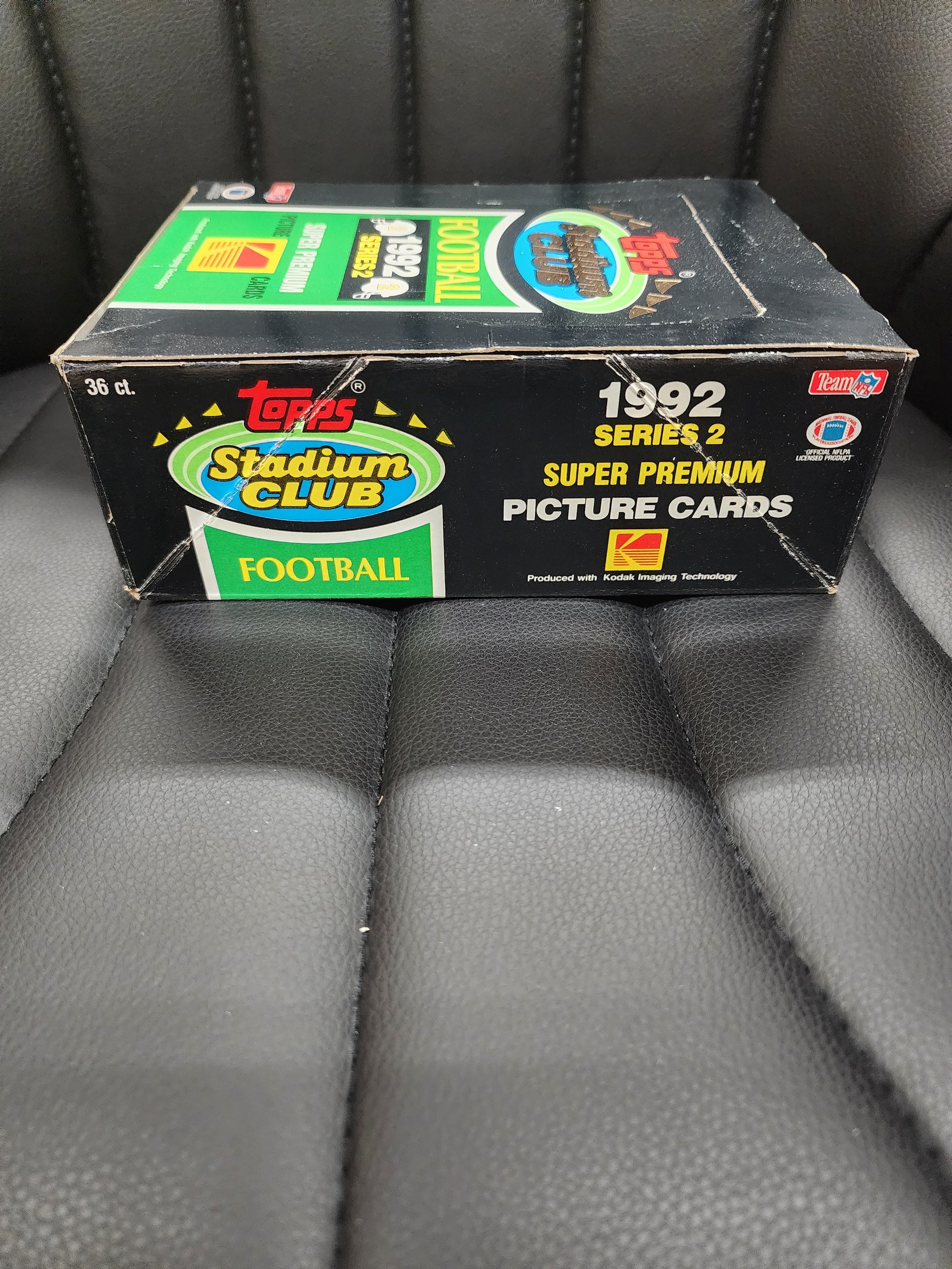 1992 Topps Stadium Club Football Series 2 Box 36 Packs, Factory Sealed MINT