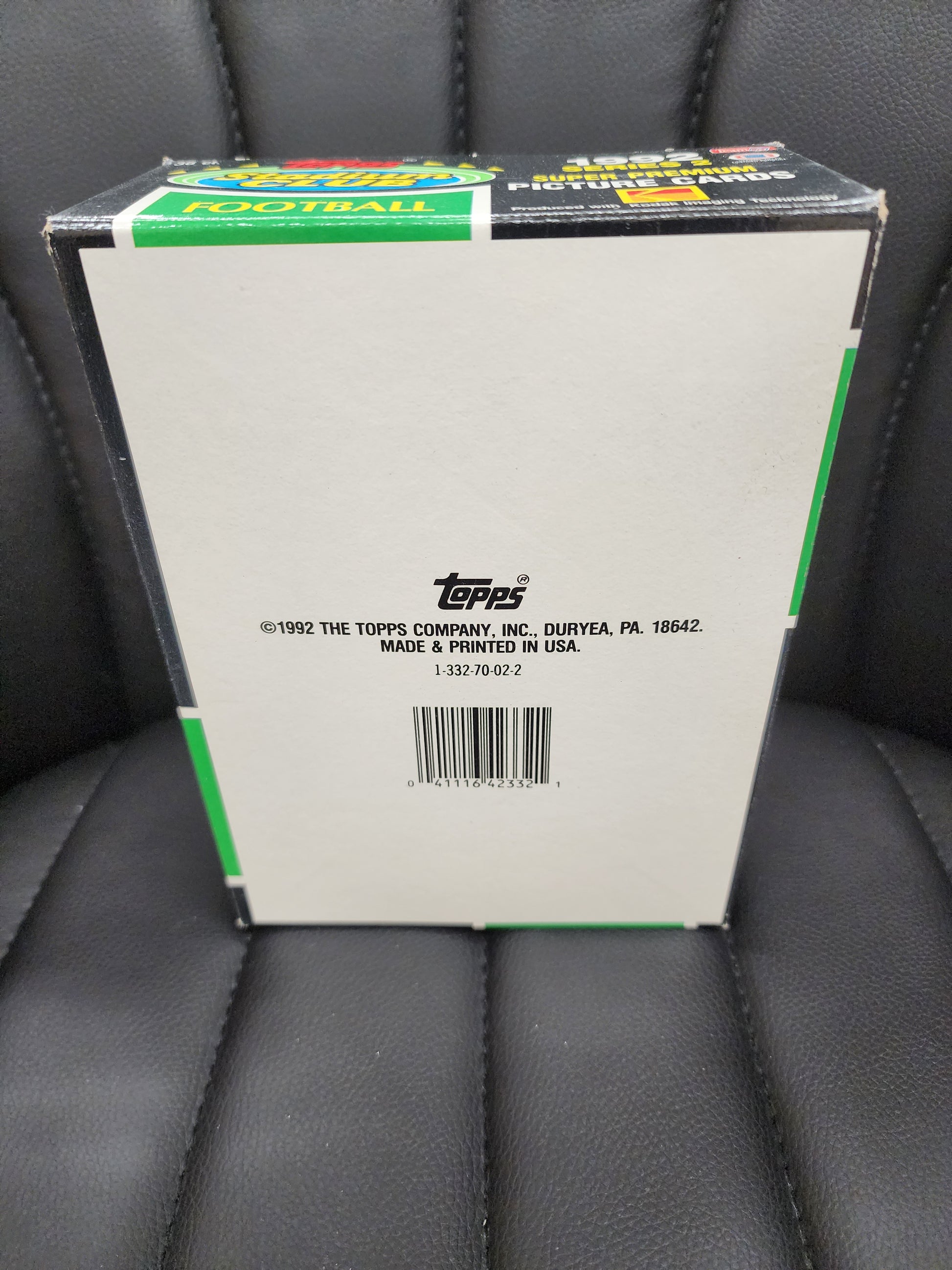 1992 Topps Stadium Club Football Series 2 Box 36 Packs, Factory Sealed MINT
