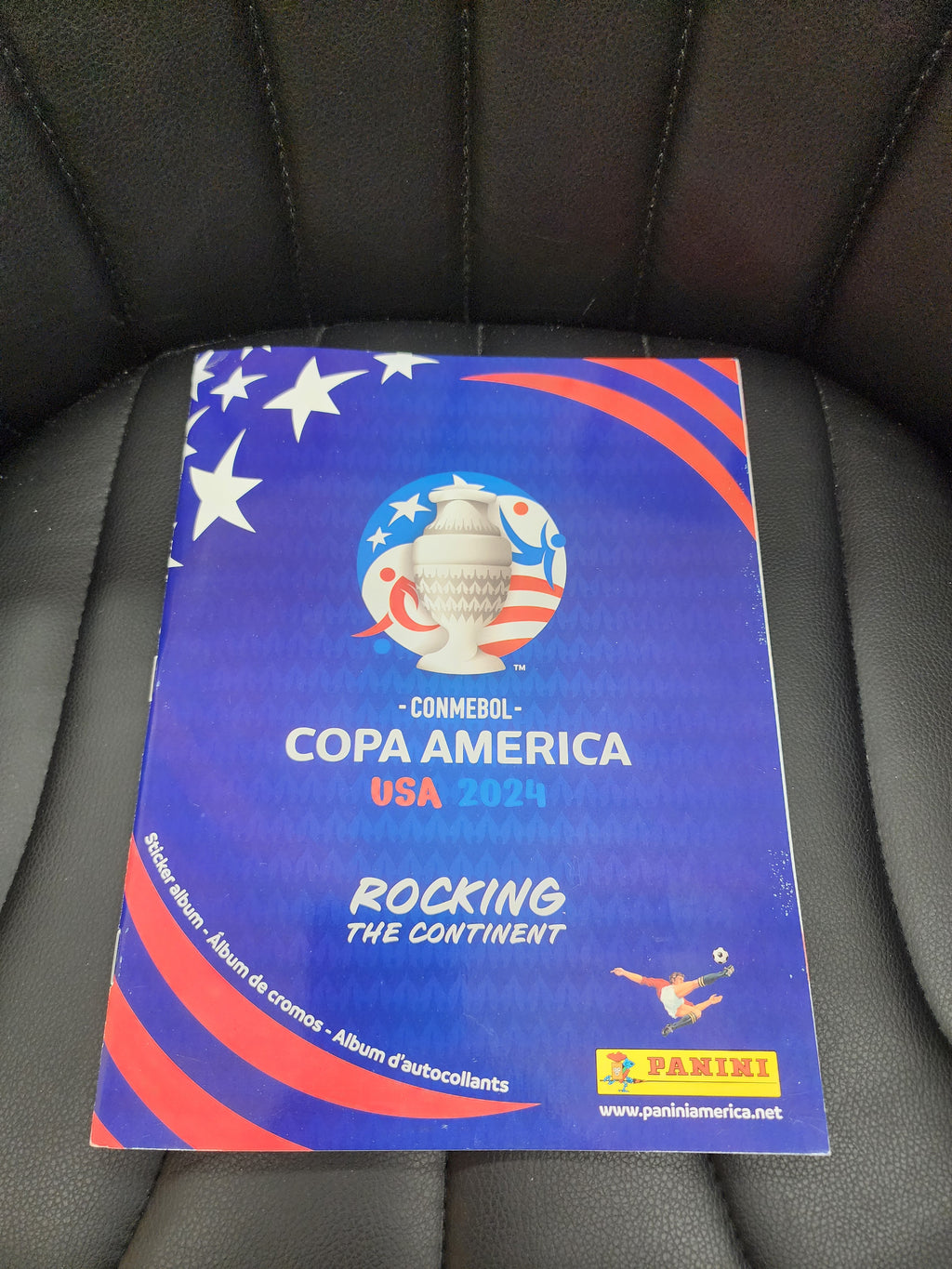 2024 Panini Copa America 1 Sticker Box (50 packets) + 2 Books - USA Version MINT