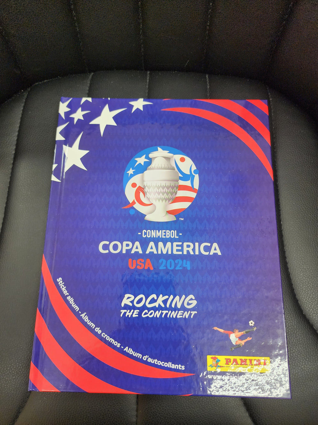 2024 Panini Copa America 1 Sticker Box (50 packets) + 2 Books - USA Version MINT