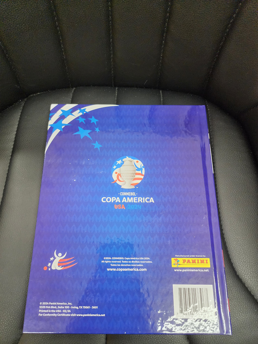2024 Panini Copa America 1 Sticker Box (50 packets) + 2 Books - USA Version MINT