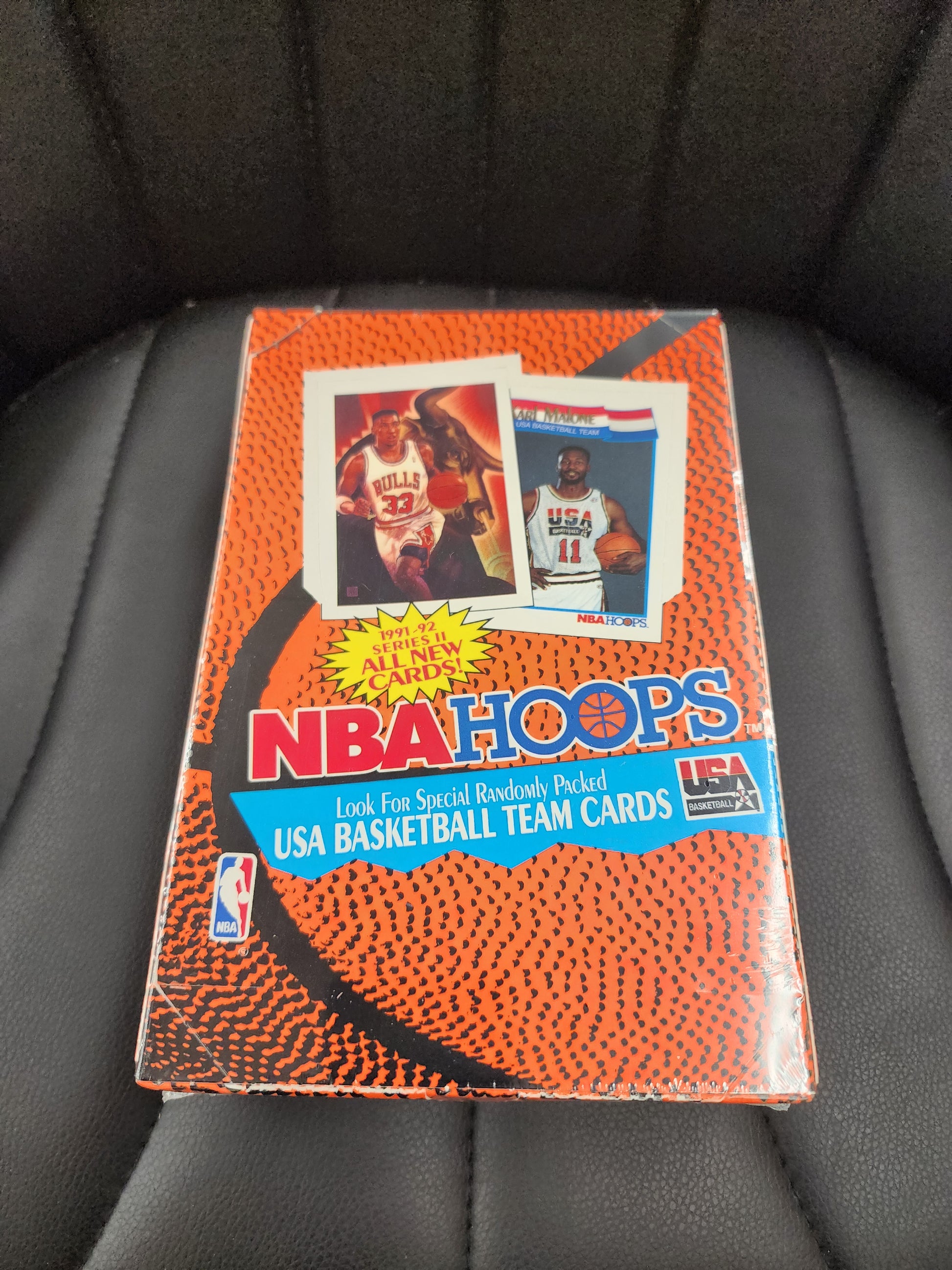 1991-92 NBA HOOPS Basketball Series 2 Box Factory Sealed USA DREAM TEAM Jordan