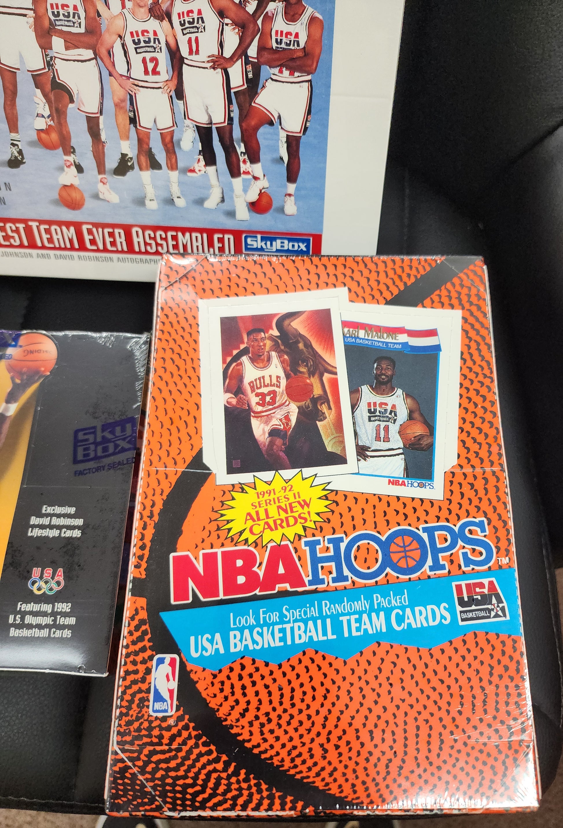 1991-92-93 USA Basketball Olympic Dream Team Super Lot 4 Factory Sealed Box's