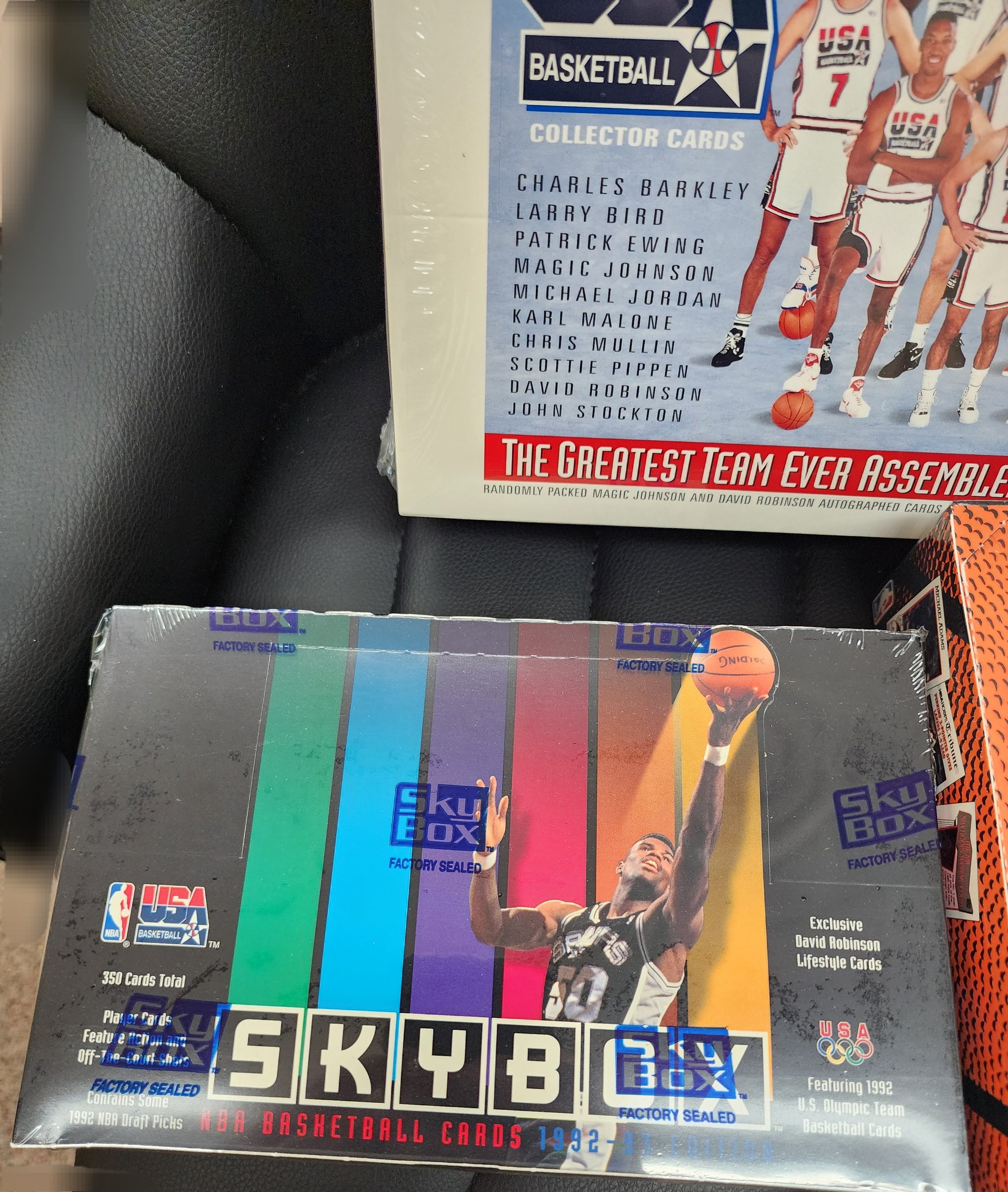 1991-92-93 USA Basketball Olympic Dream Team Super Lot 4 Factory Sealed Box's