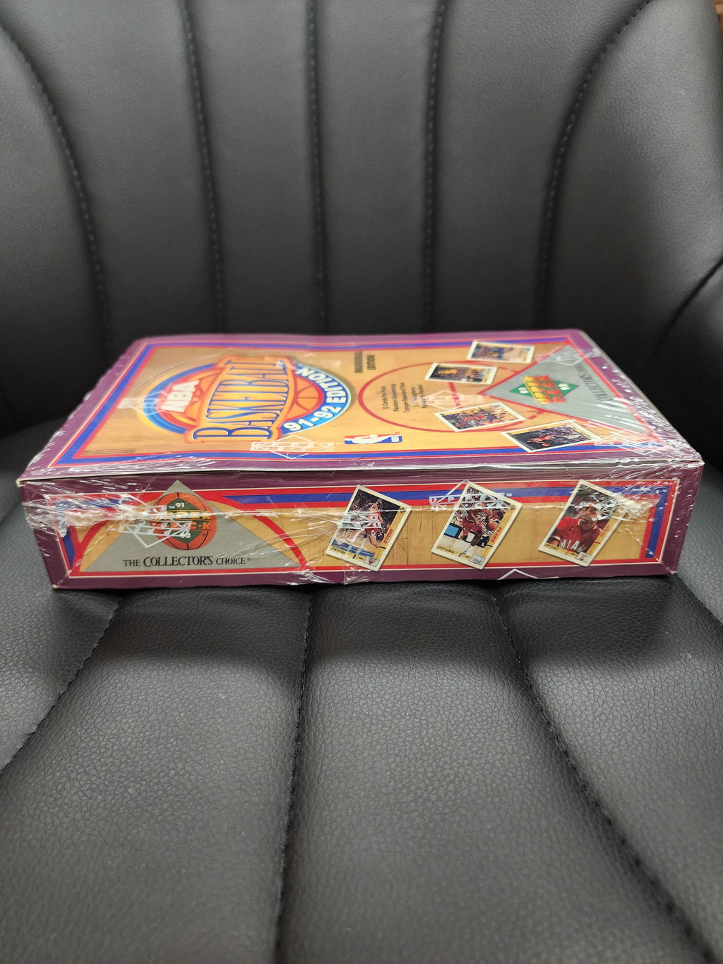 1991-1992 Upper Deck NBA Basketball Cards LOW SERIES Box Inaugural Jordan MINT