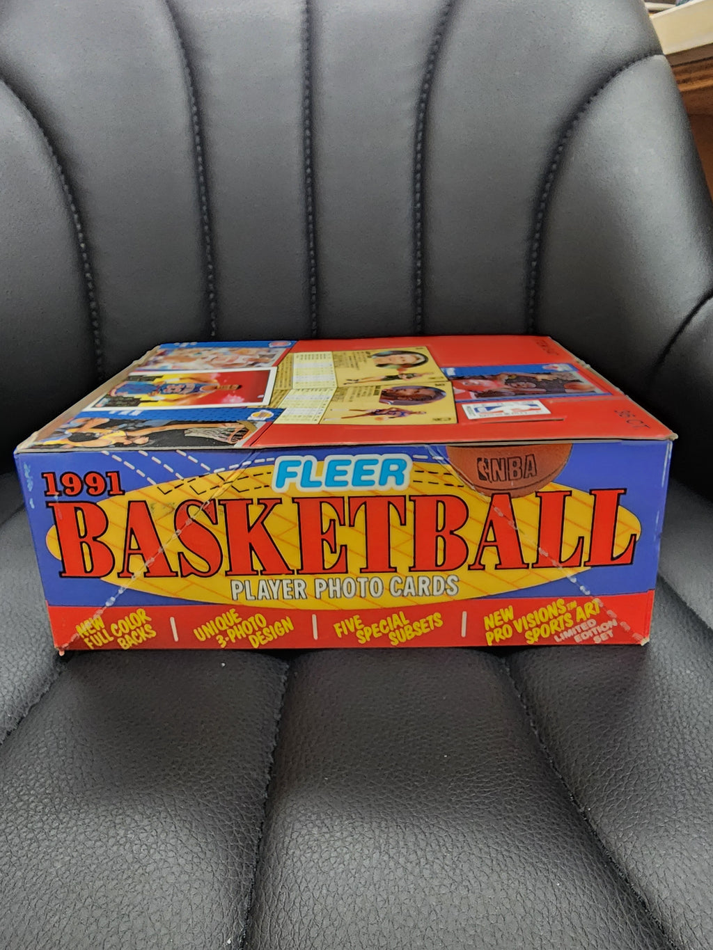 1991-92 Fleer Basketball Wax Box (36) Packs Jordan Pro Visions MINT