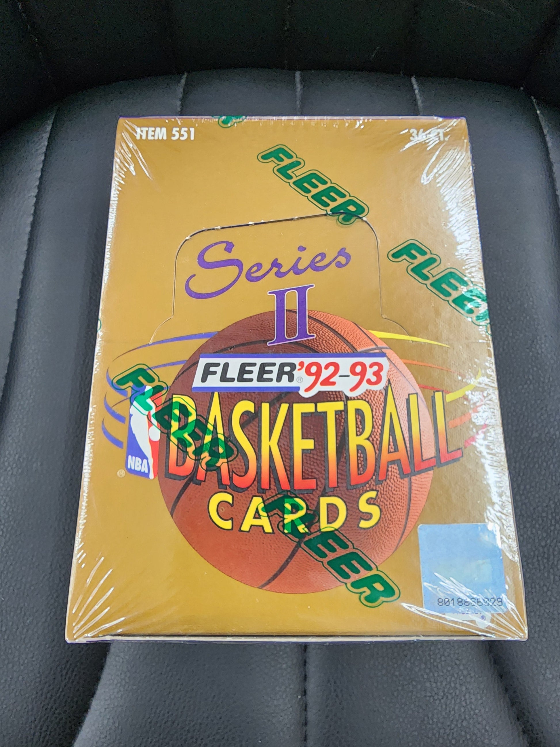 1992-1993 Fleer Basketball NBA Series 2 Box MINT Jordan Pippen Shaq RC MINT