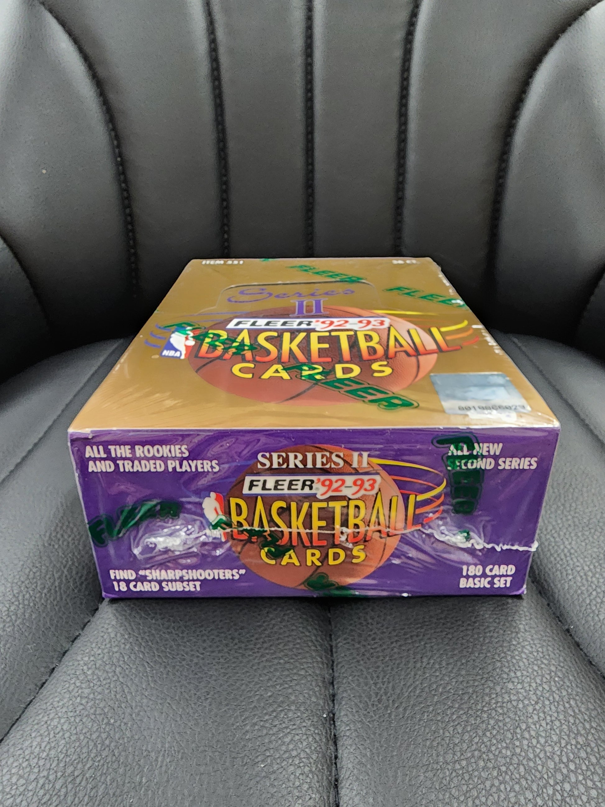 1992-1993 Fleer Basketball NBA Series 2 Box MINT Jordan Pippen Shaq RC MINT