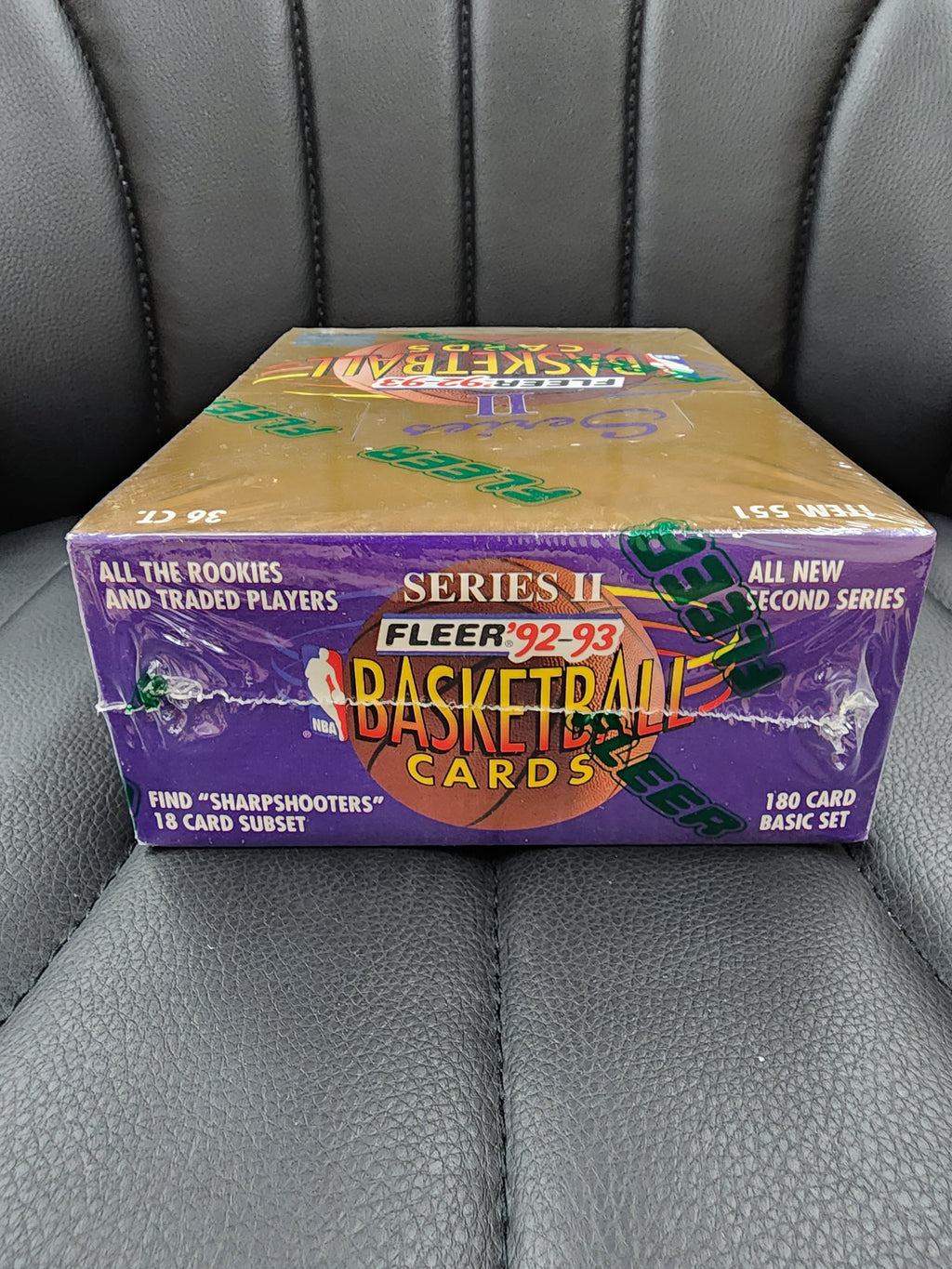 1992-1993 Fleer Basketball NBA Series 2 Box MINT Jordan Pippen Shaq RC MINT