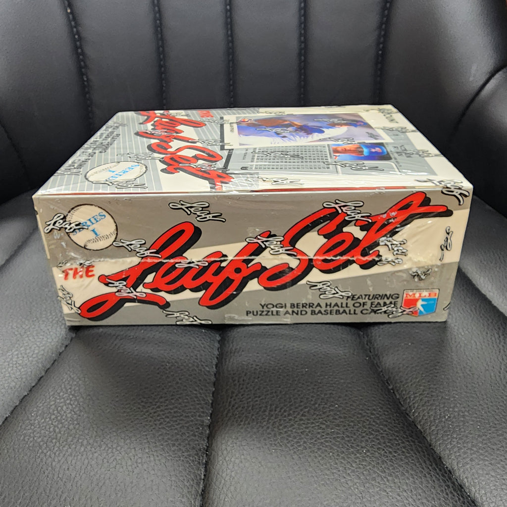 1990 LEAF SERIES 1 BASEBALL Box Factory Sealed 36 Packs - Frank Thomas RC MINT