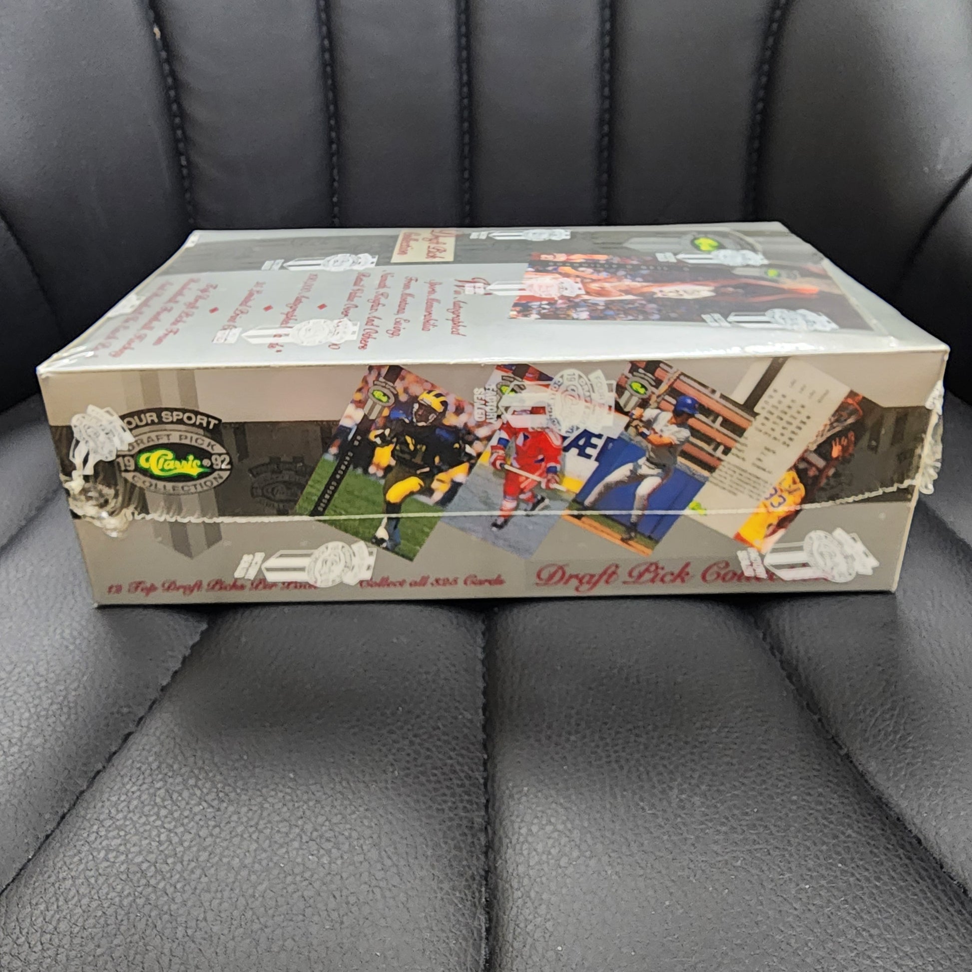 1992 Classic Draft Picks Four Sport Factory Sealed Hobby Box -Shaq Jeter RC MINT