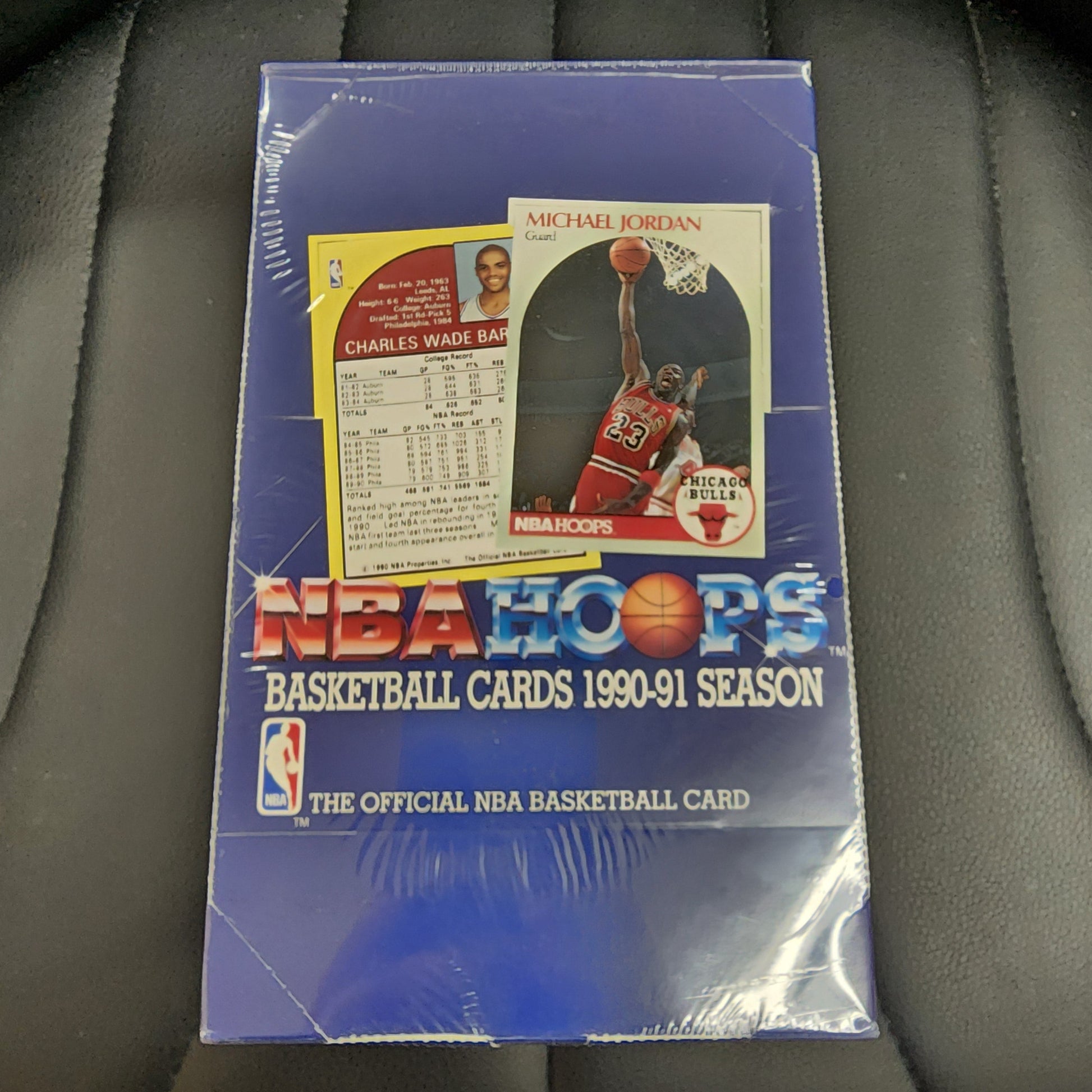 1990-91 NBA Hoops Basketball Series 1 Factory Sealed Box M.Jackson Error MJ MINT