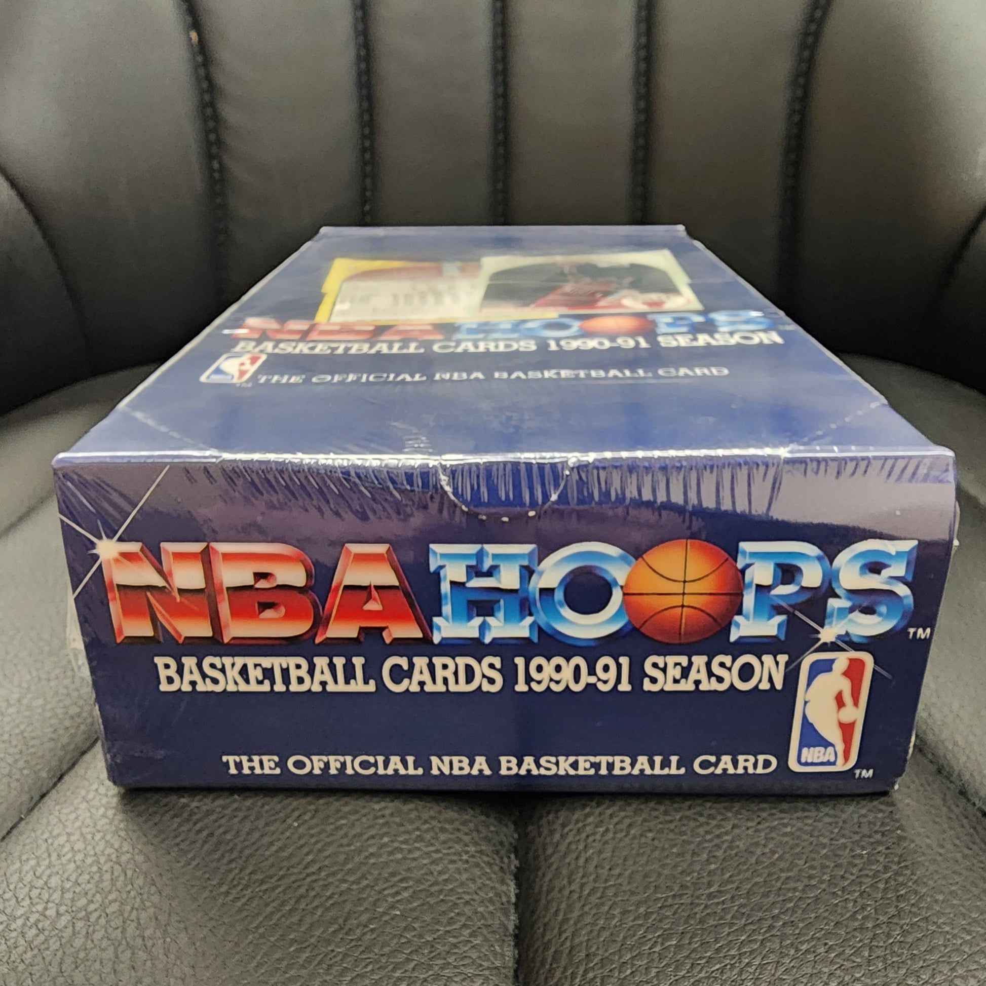 1990-91 NBA Hoops Basketball Series 1 Factory Sealed Box M.Jackson Error MJ MINT