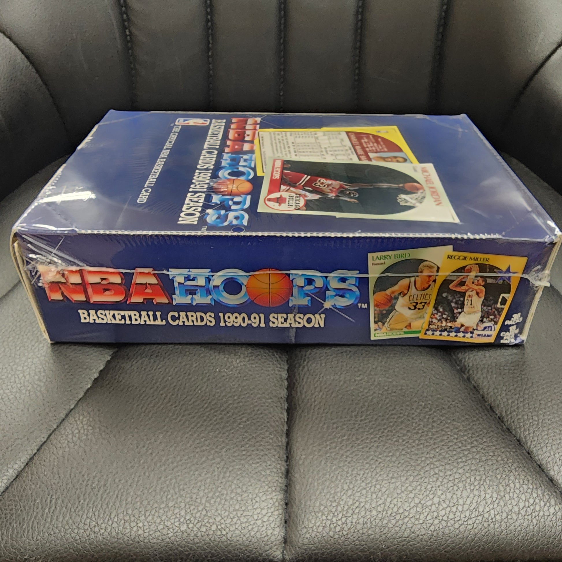 1990-91 NBA Hoops Basketball Series 1 Factory Sealed Box M.Jackson Error MJ MINT
