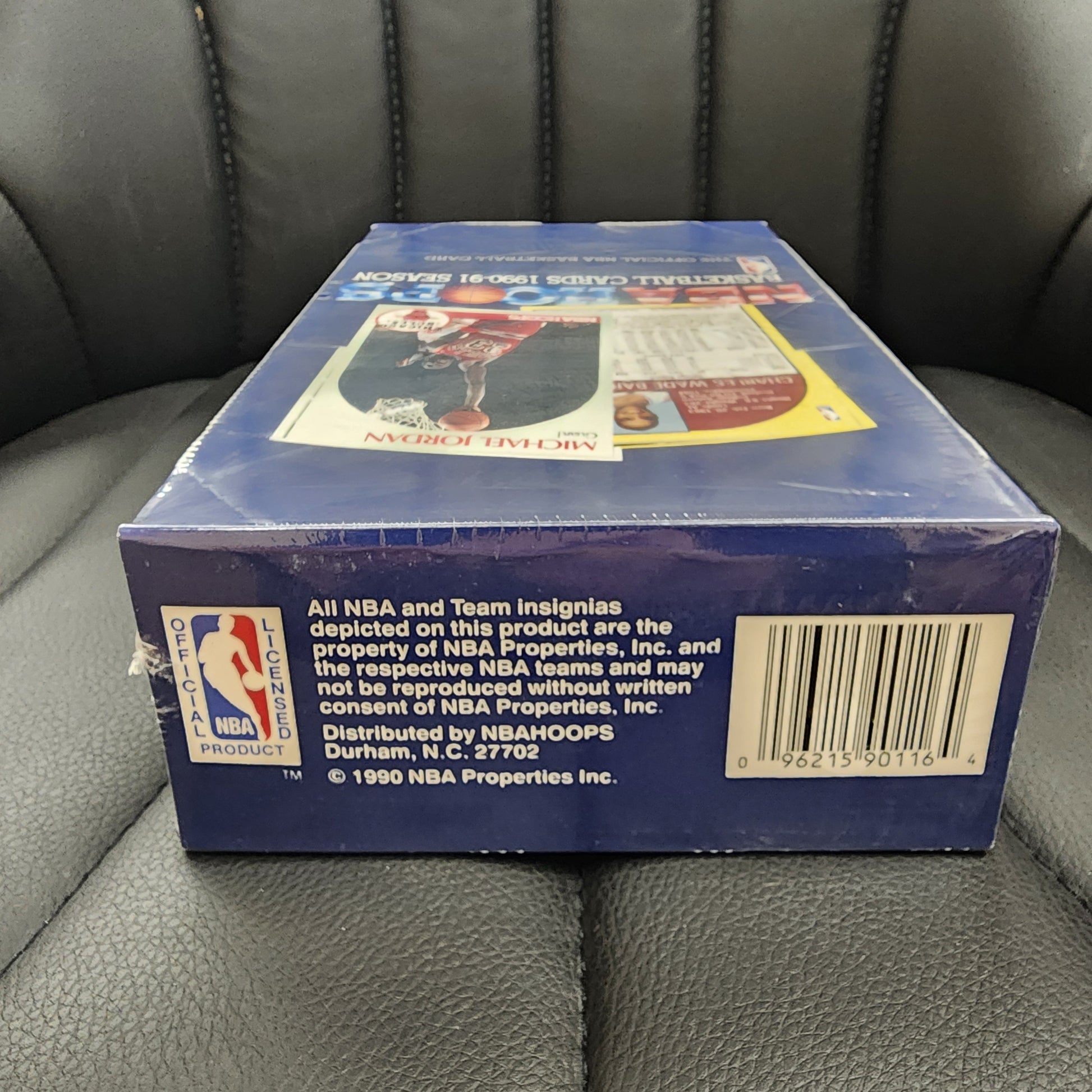 1990-91 NBA Hoops Basketball Series 1 Factory Sealed Box M.Jackson Error MJ MINT