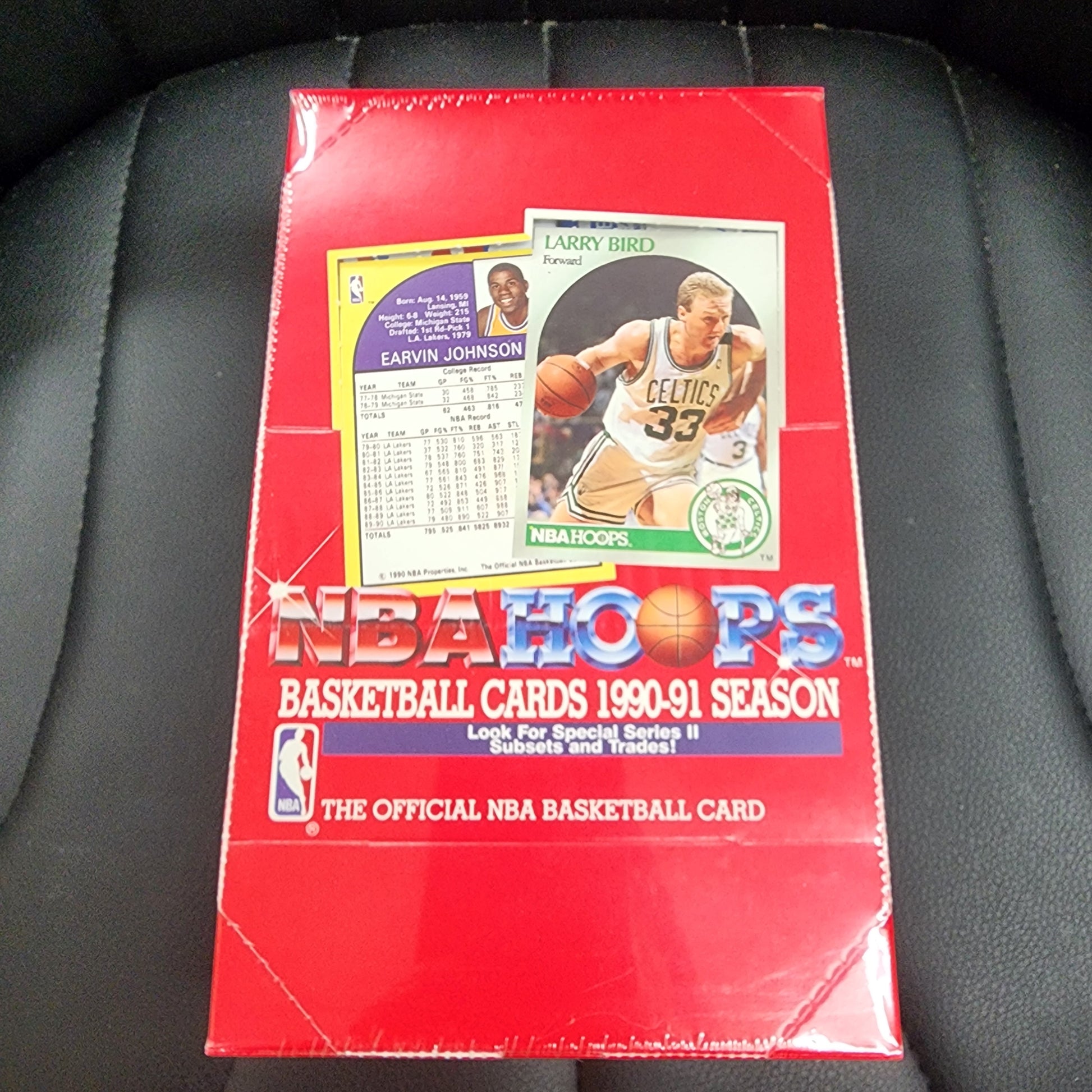 1990-91 NBA Hoops Basketball Series 2 Factory Sealed Box Michael Jordan  MINT