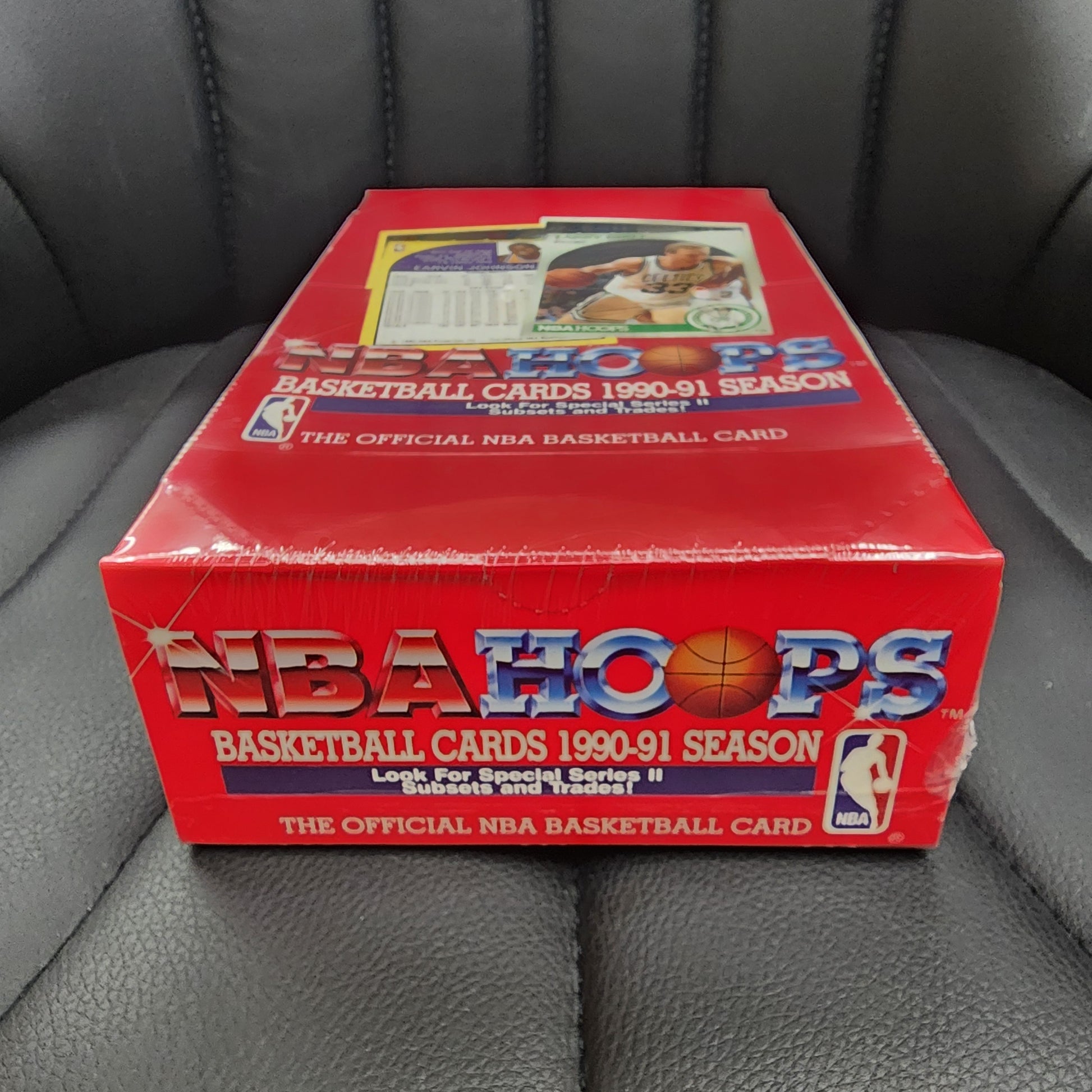 1990-91 NBA Hoops Basketball Series 2 Factory Sealed Box Michael Jordan  MINT