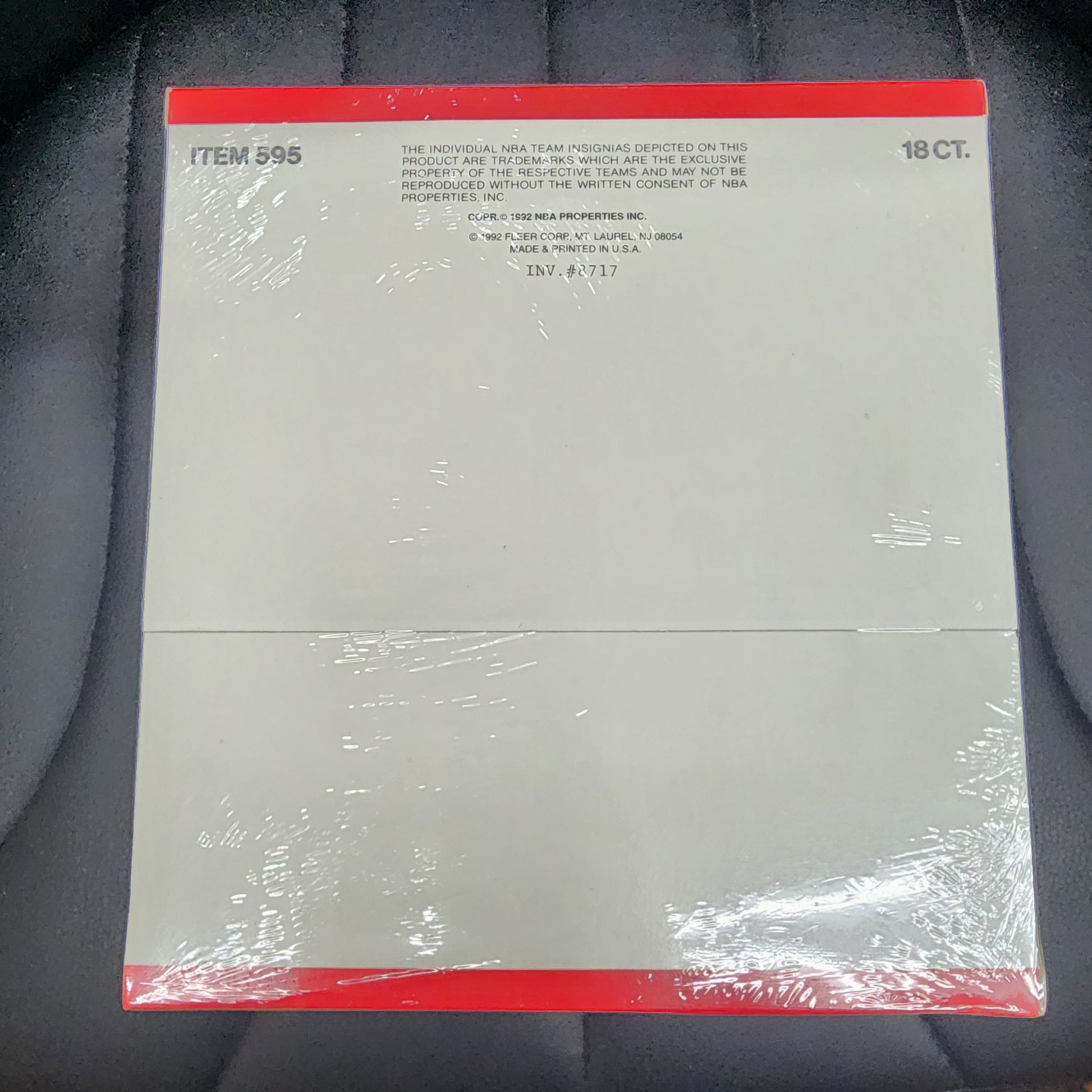 1991-92 Fleer Update NBA Basketball Jumbo Box Factory Sealed (18 Packs/box) MINT