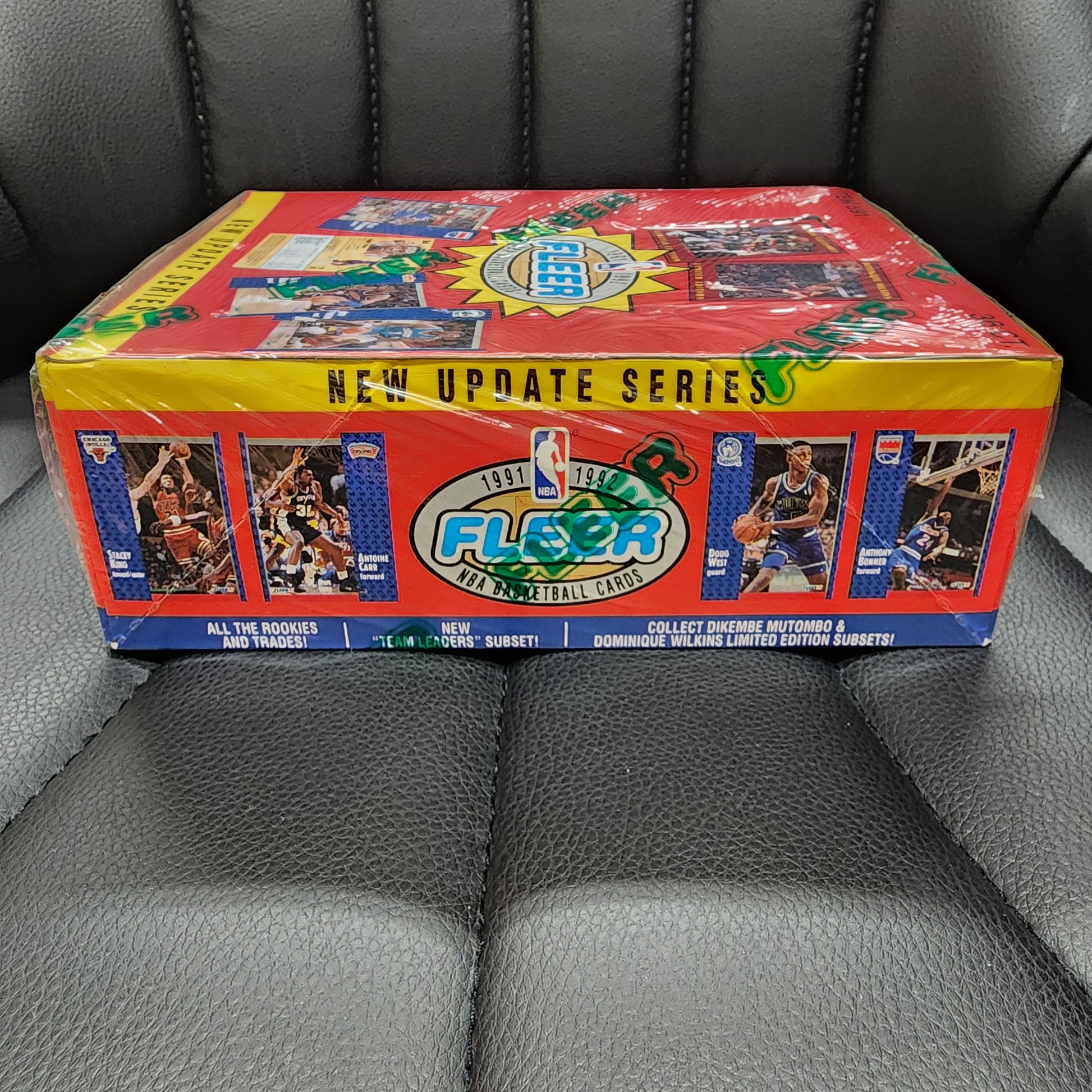 1991-92 Fleer Series 2 Update Basketball 36 Pack Box Factory Sealed Jordan MINT