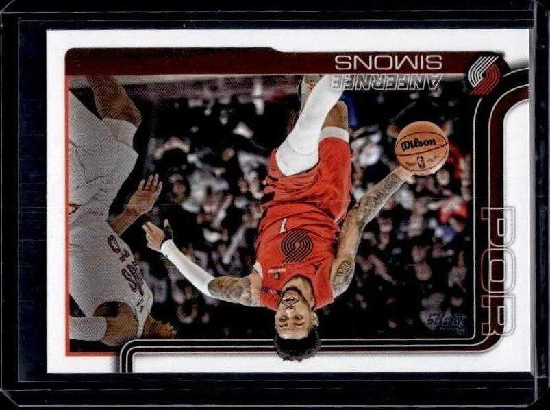 2025-26 Topps #123 Anfernee Simons
