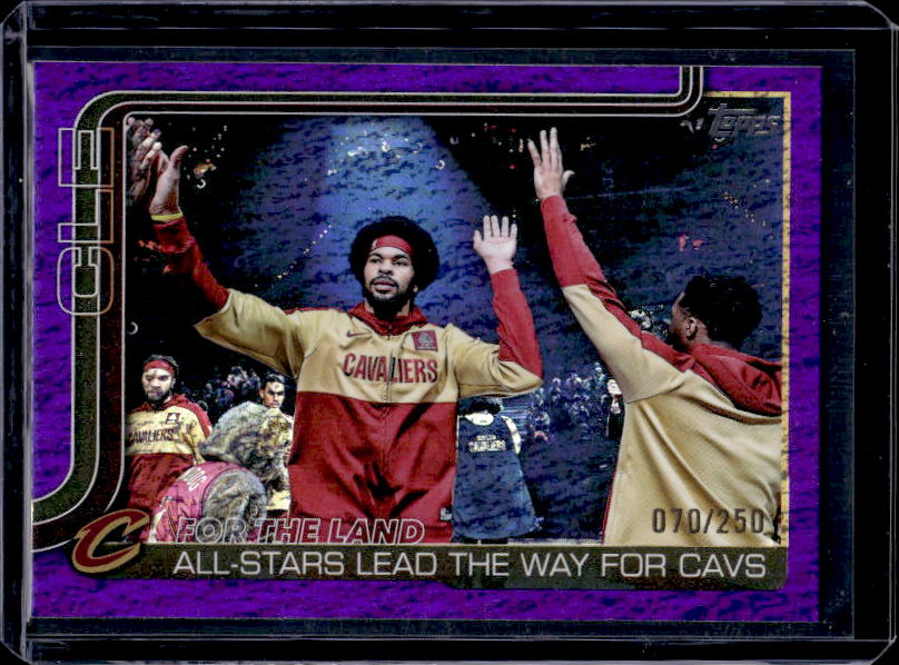 2025-26 Topps #278 For The Land: All-Stars Lead The Way For Cavs