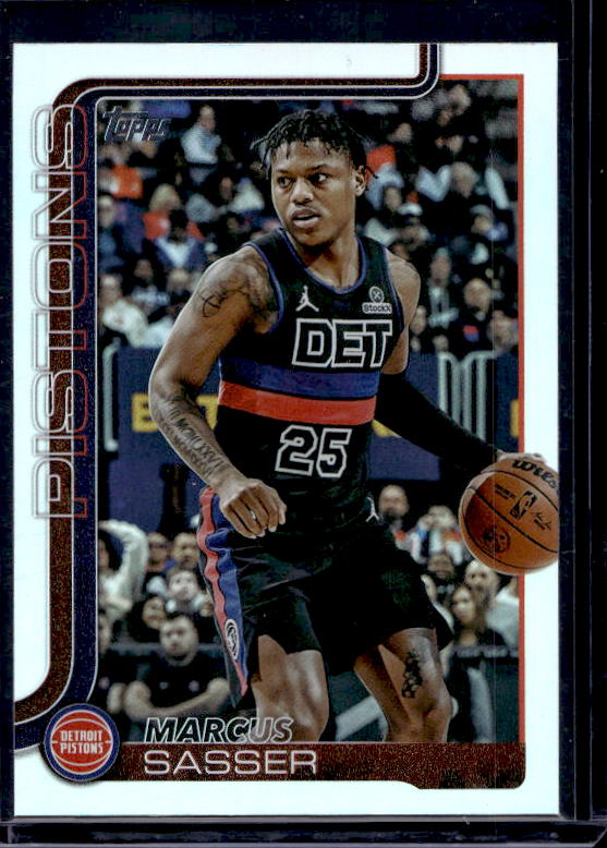 2025-26 Topps #46 Marcus Sasser Holo Foil