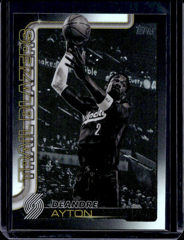 2025-26 Topps #124 Deandre Ayton Blackout