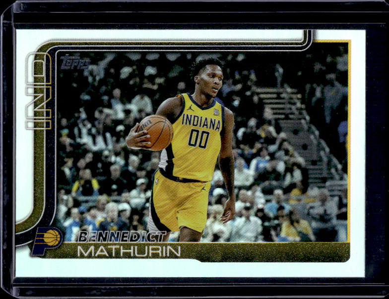 2025-26 Topps #48 Bennedict Mathurin Holo Foil