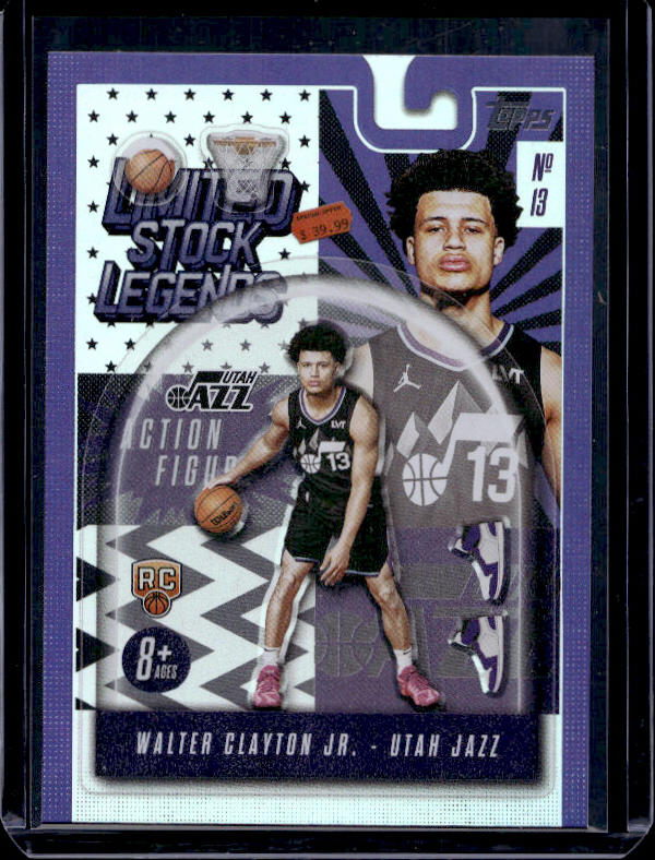 2025-26 Topps #LST-18 Walter Clayton Jr. Limited Stock Legends
