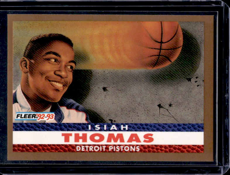 1992-93 Fleer #255 Isiah Thomas Pro Vision