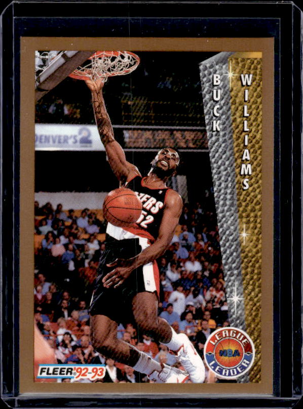 1992-93 Fleer #241 Buck Williams League Leader