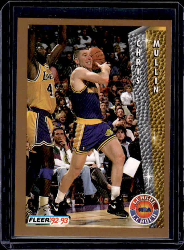 1992-93 Fleer #245 Chris Mullin League Leader