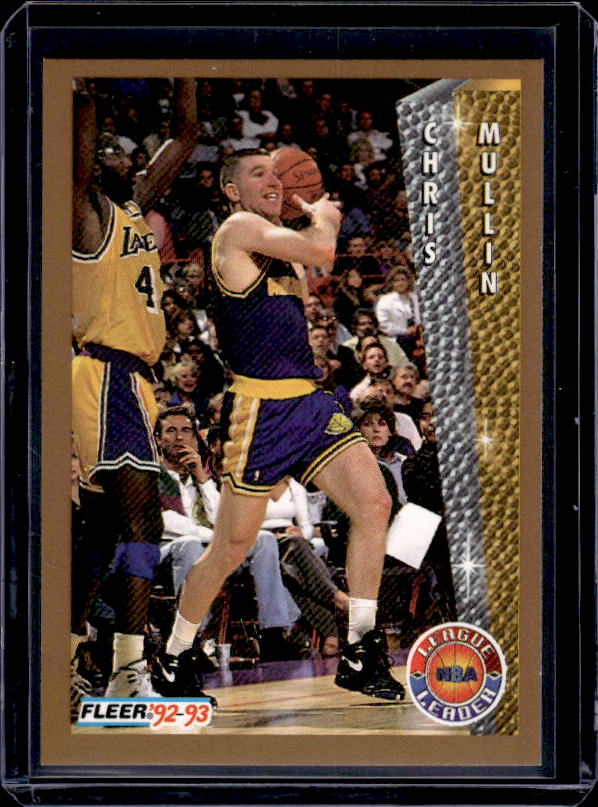 1992-93 Fleer #245 Chris Mullin League Leader