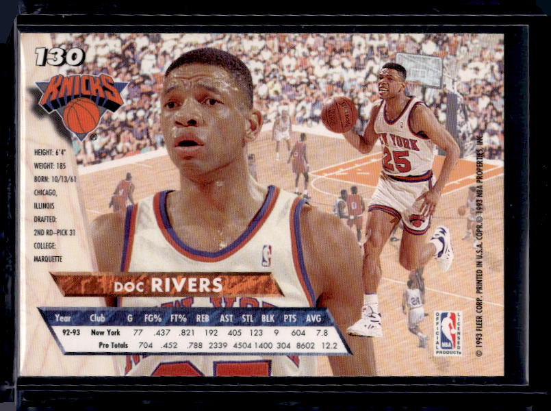 1993-94 Ultra #130 Doc Rivers