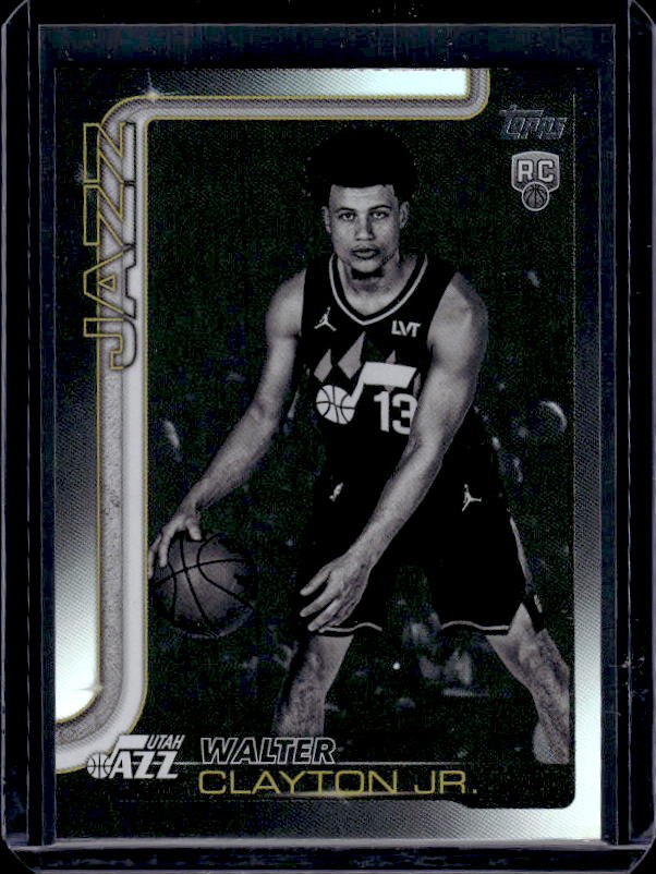 2025-26 Topps #218 Walter Clayton Jr. Blackout